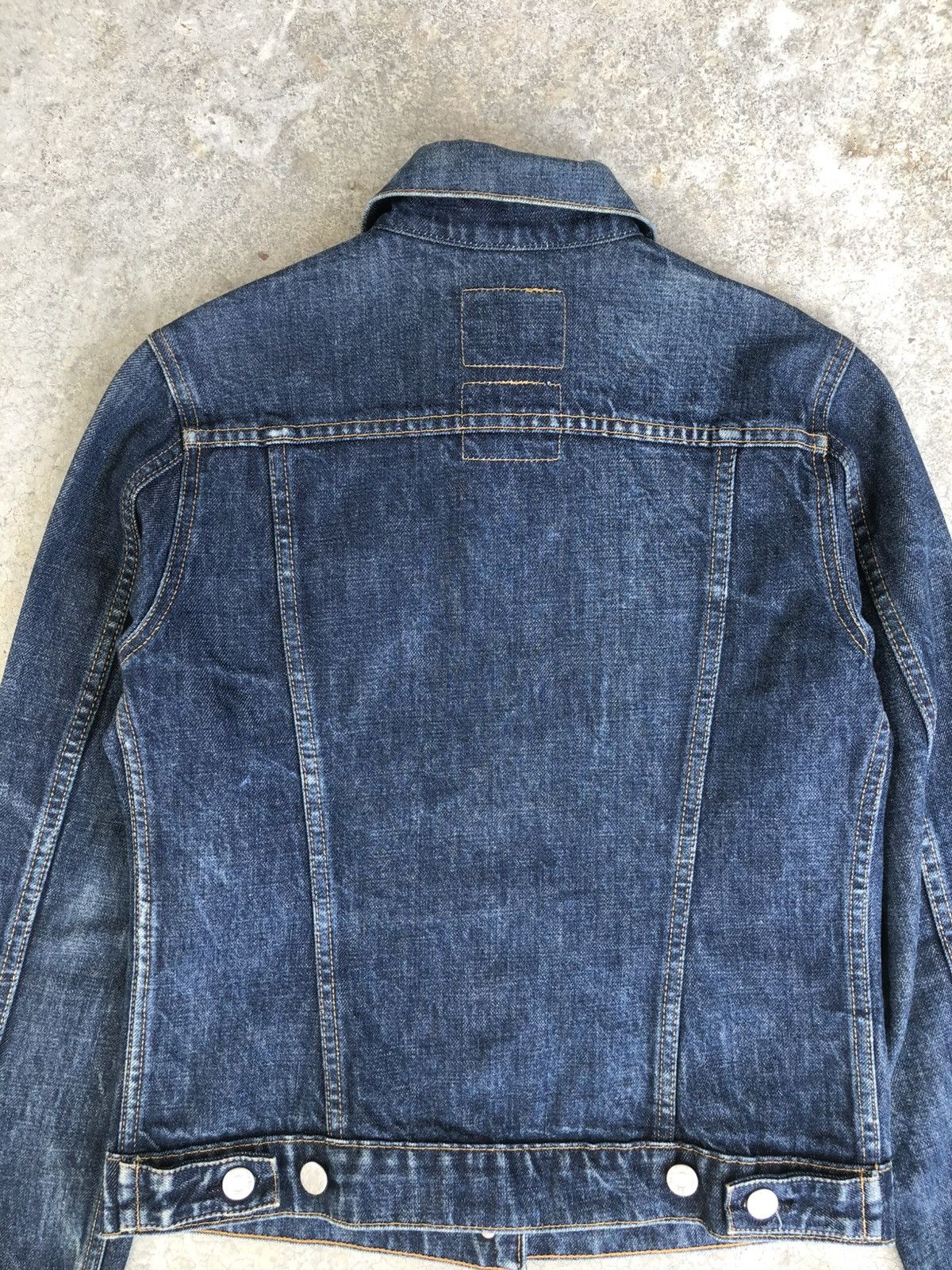 Helmut Lang Helmut Lang Denim Jacket Classic Denim Distressed Size US XS / EU 42 / 0 - 10 Thumbnail