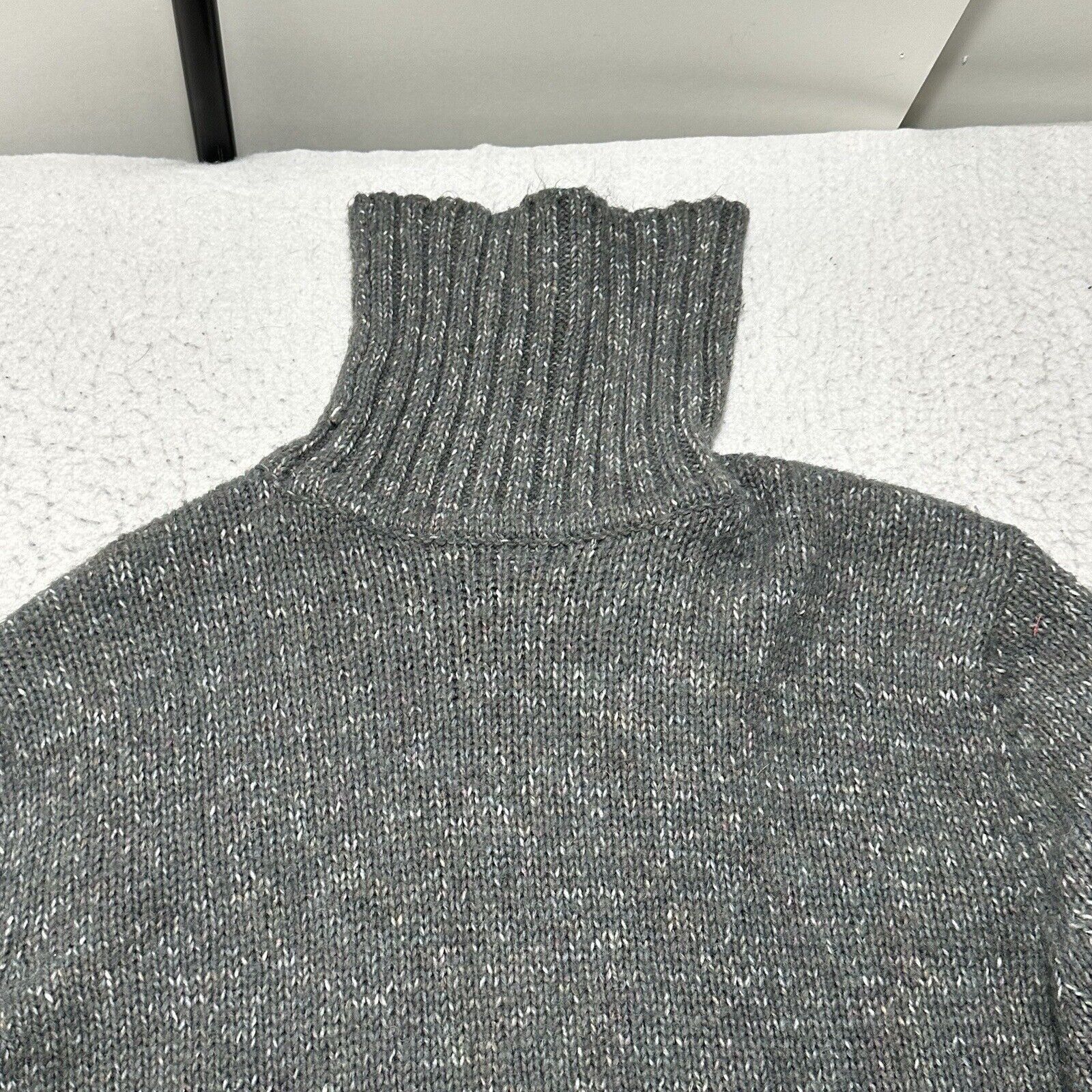 Other New York & Company Large Wool Gray Turtleneck Sweater Size L / US 10 / IT 46 - 11 Thumbnail
