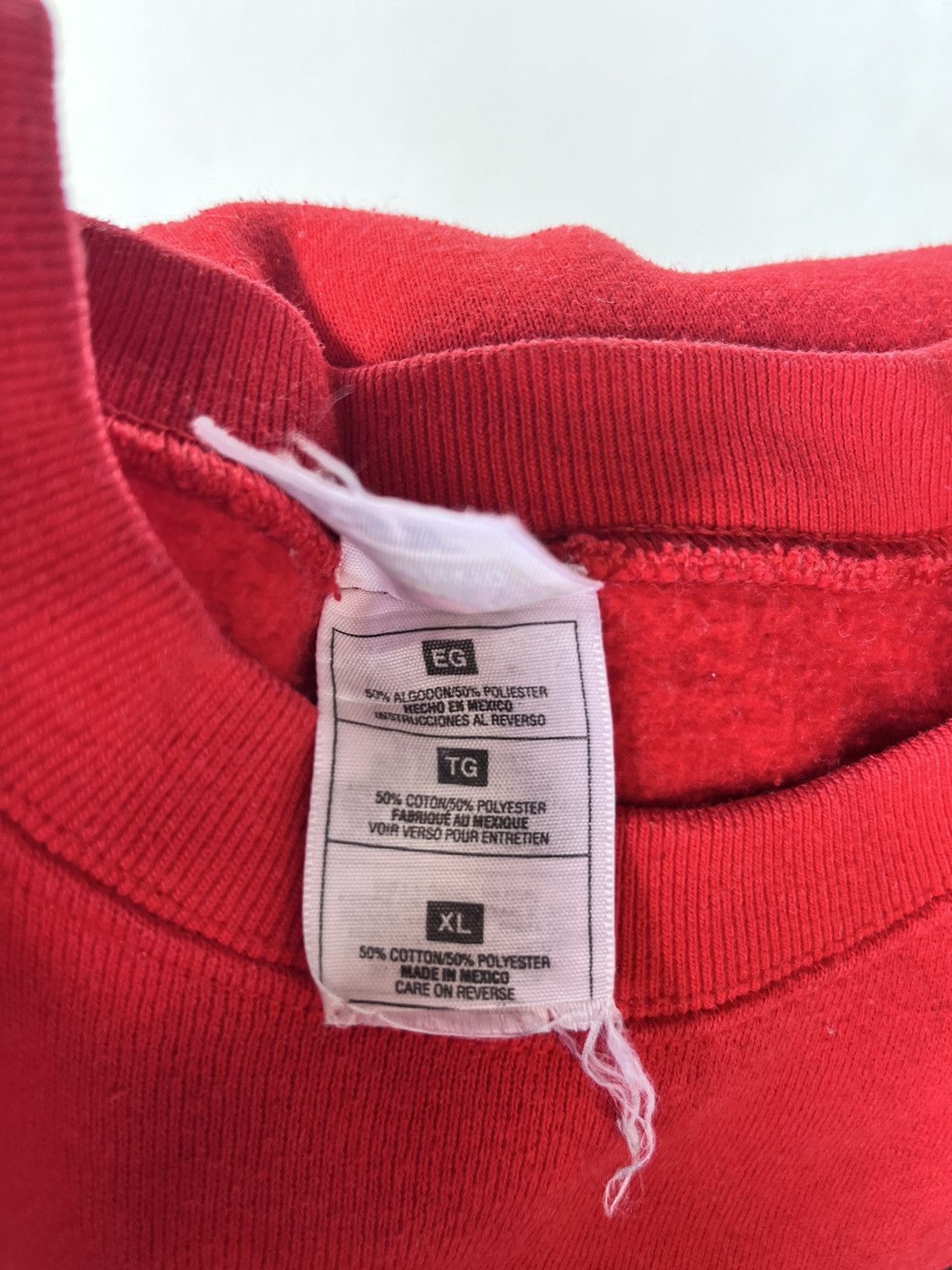Fruit Of The Loom Vintage 2002 Nebraska Huskers Sweatshirt Size US XL / EU 56 / 4 - 6 Thumbnail