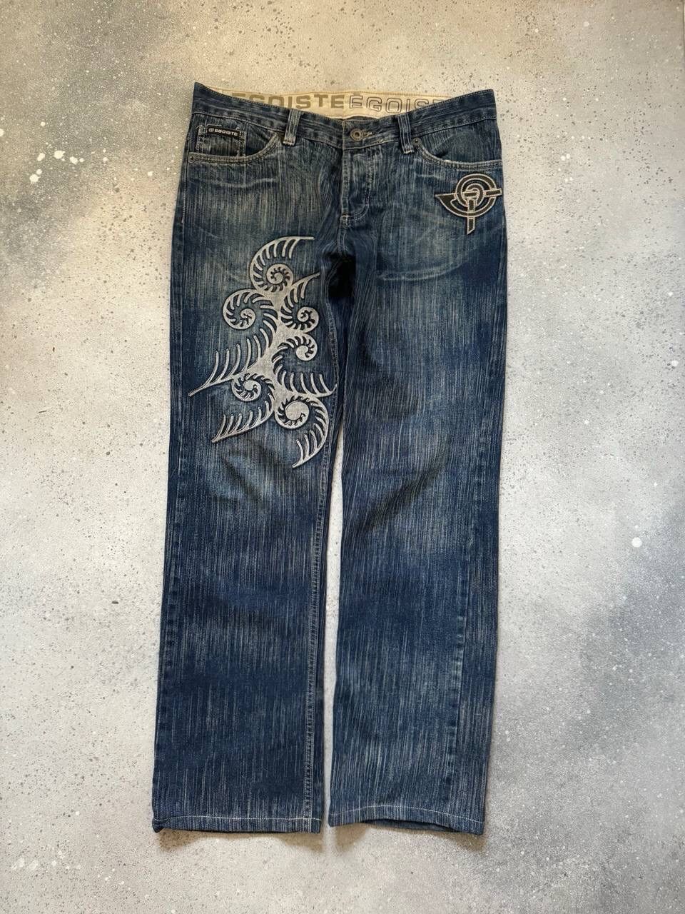 Amazing Japanese Washed Flared Jeans (Cobain Style)