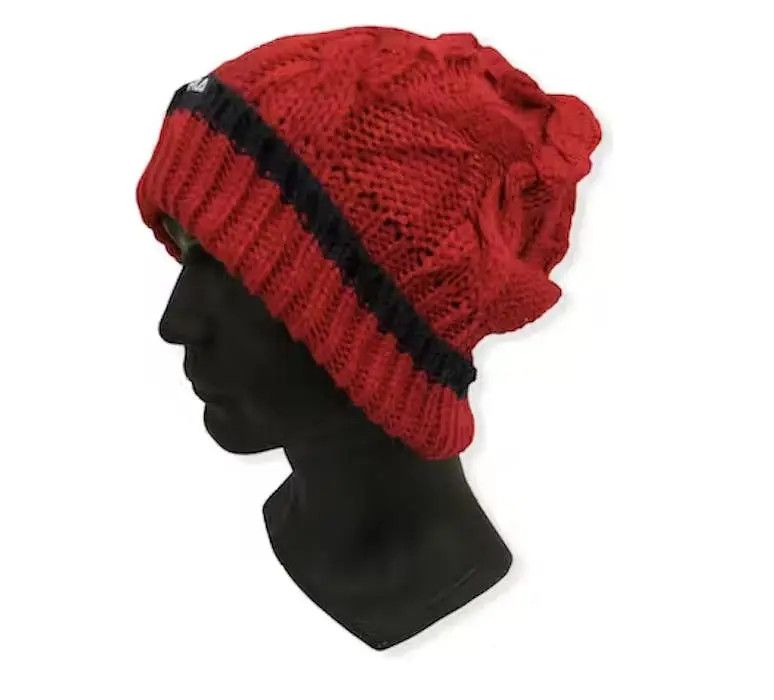 Fila Fila Small Logo Knit Beanie Hat Size ONE SIZE - 2 Thumbnail