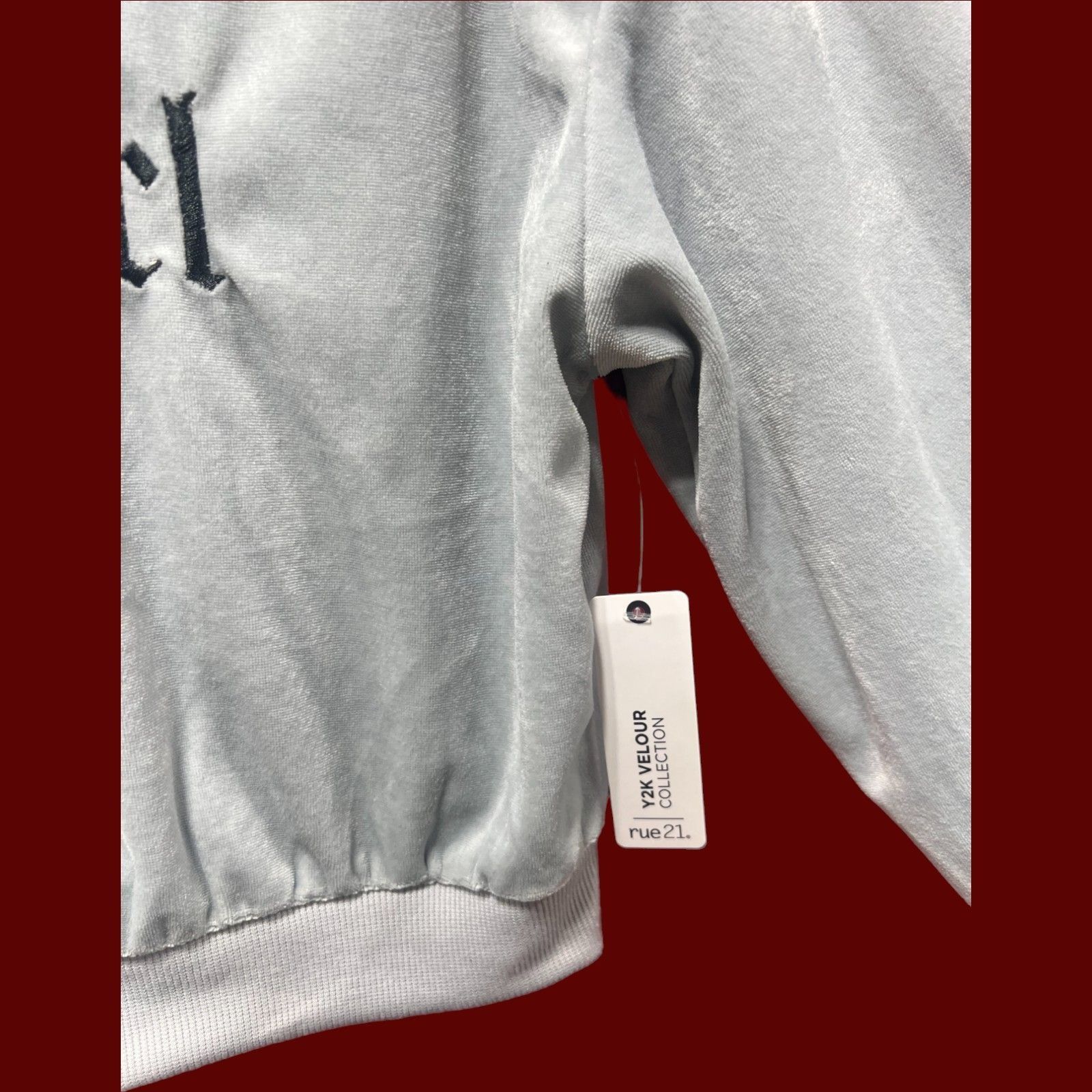 rue21 Rue 21 - Women's Long Sleeve Hooded Sports Sweatshirt-Graphi Size M / US 6-8 / IT 42-44 - 10 Thumbnail