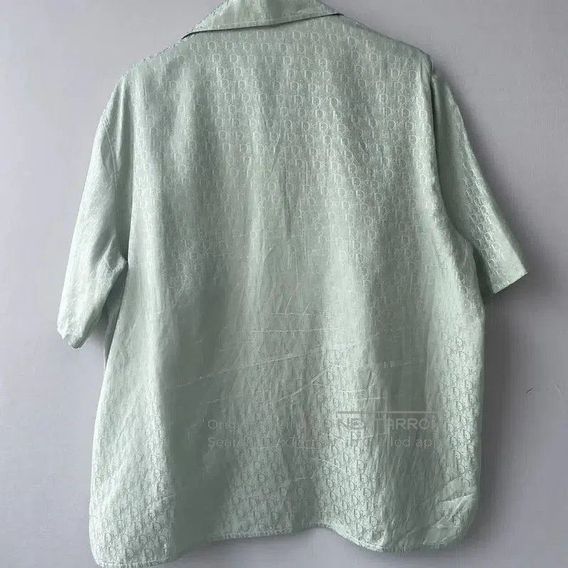 Dior Dior Green Short Sleeve Men's Shirt . Size US L / EU 52-54 / 3 - 2 Thumbnail