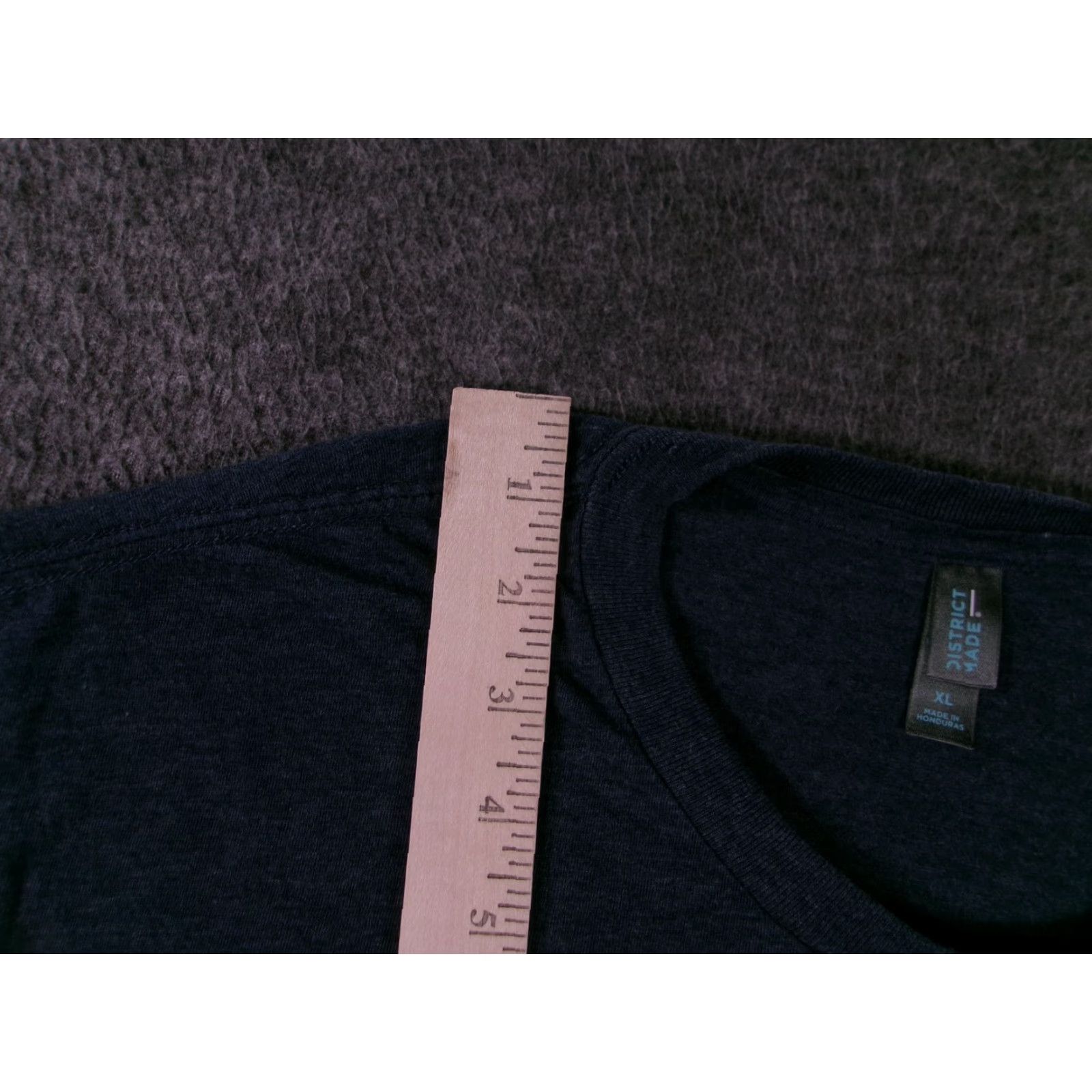 Vintage District Made Plymouth Artisan Cheese Vermont Navy Graphic Tee Mens XL Shirt Size US XL / EU 56 / 4 - 4 Thumbnail
