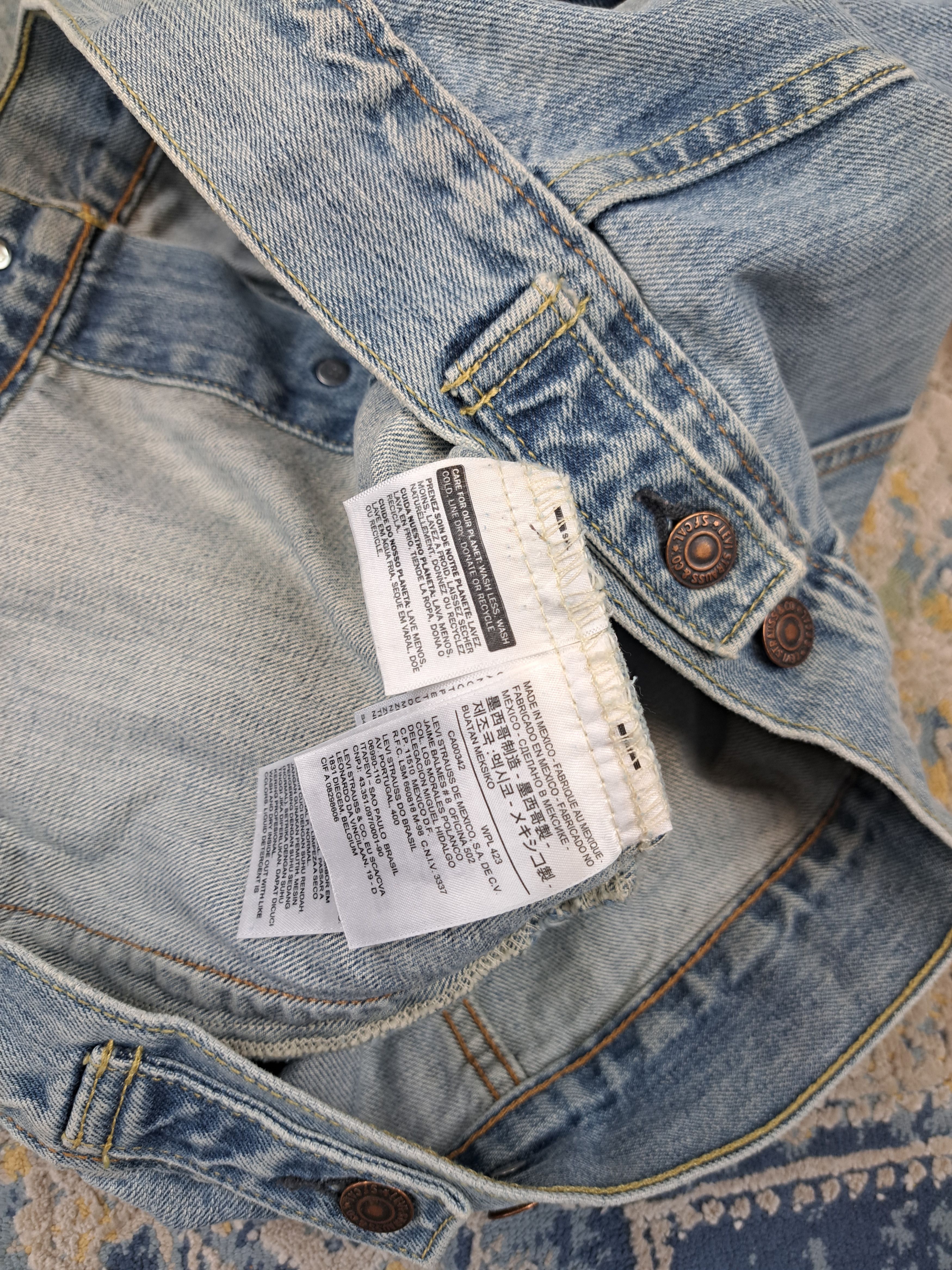 Levi's Levis Type 3 Trucker Denim Jacket Jeans Streetwear Size US M / EU 48-50 / 2 - 6 Thumbnail