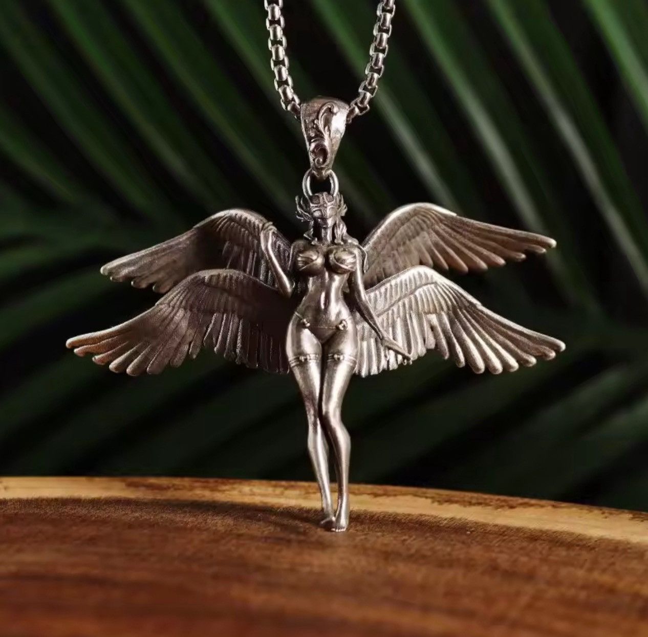 Vintage Matsumaru x Kan Premium Angel Necklace Size ONE SIZE - 3 Thumbnail