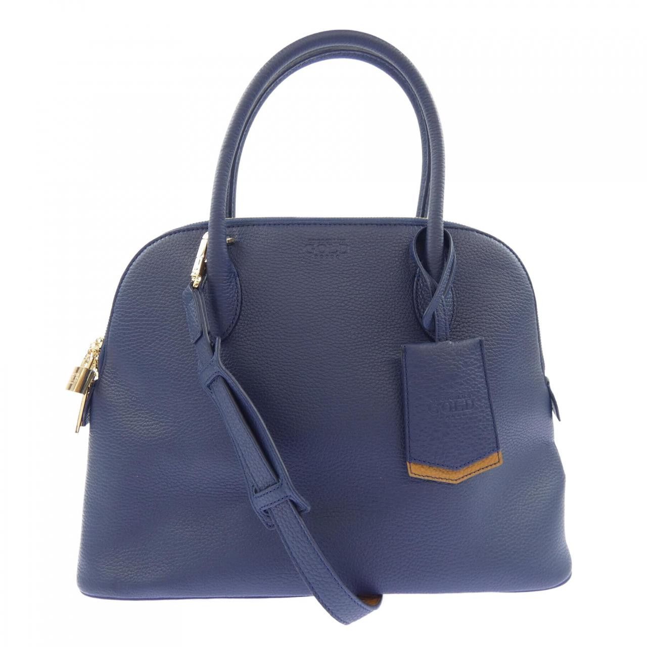 Other Other COCOCELUX GOLD Leather Bag Leather Tote Bag 205DA0282 DUTY FREE for USA Size ONE SIZE - 1 Thumbnail