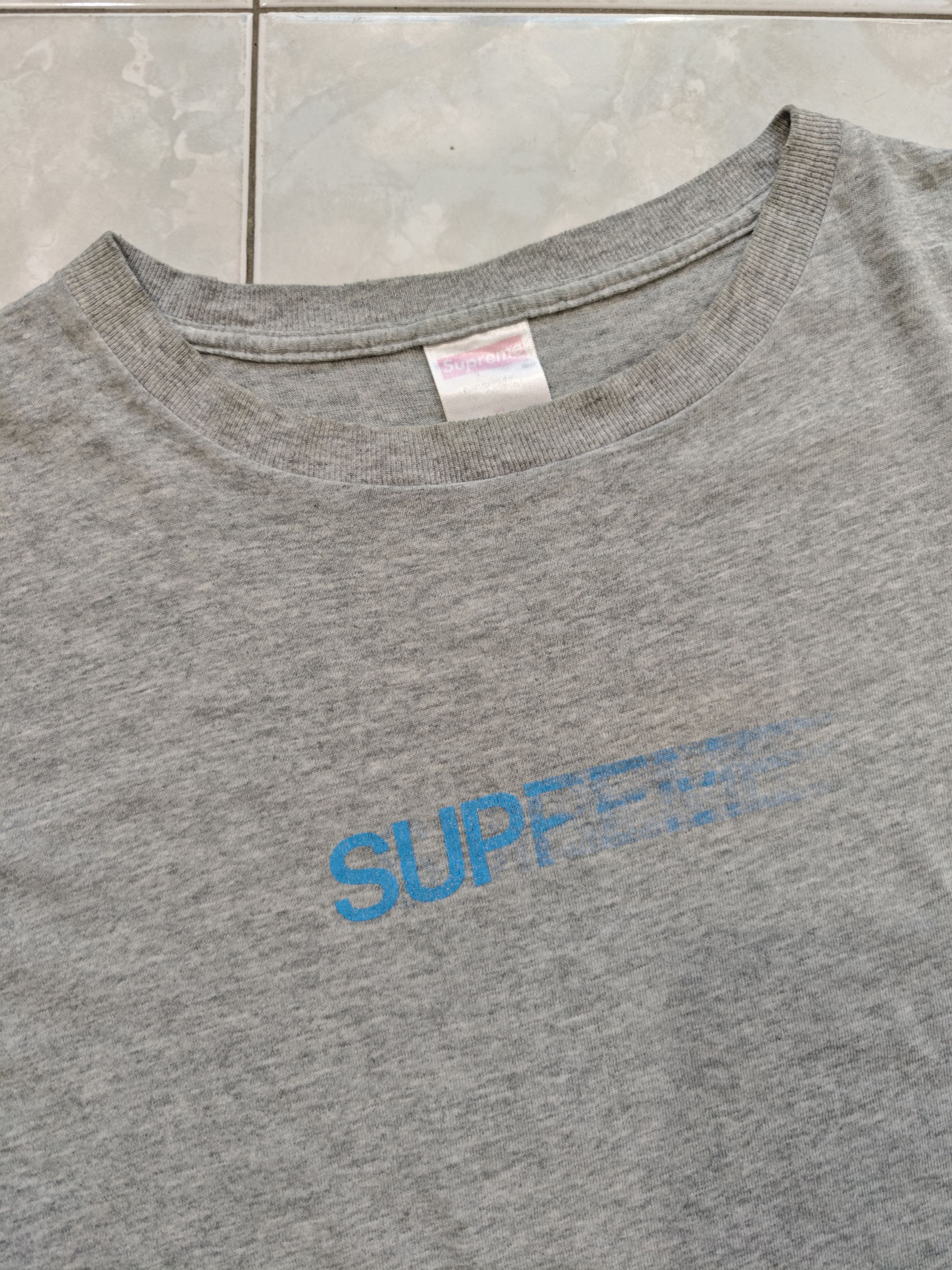 Supreme 1998 OG 1st Supreme Motion logo Tee Size US XL / EU 56 / 4 - 2 Thumbnail