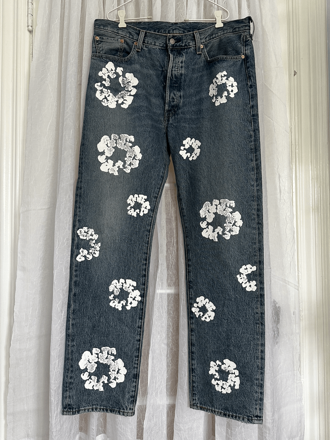 Levi's DENIM TEARS COTTON WREATH 38x34 | Grailed