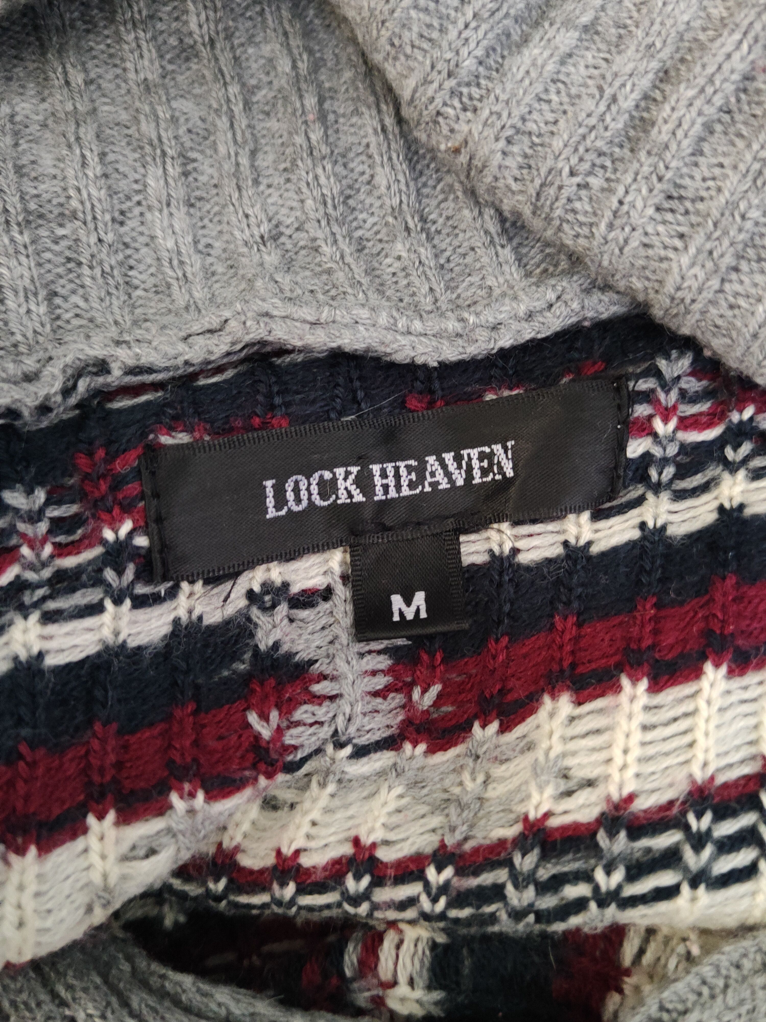 Vintage Lock Heaven Dark Gray Knitwear Cardigan #S2484 Size US M / EU 48-50 / 2 - 11 Thumbnail
