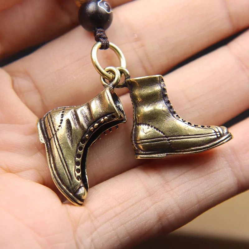 Other Boots Keyring Car Keychain Brass Holder Hanging Charms Size ONE SIZE - 2 Thumbnail