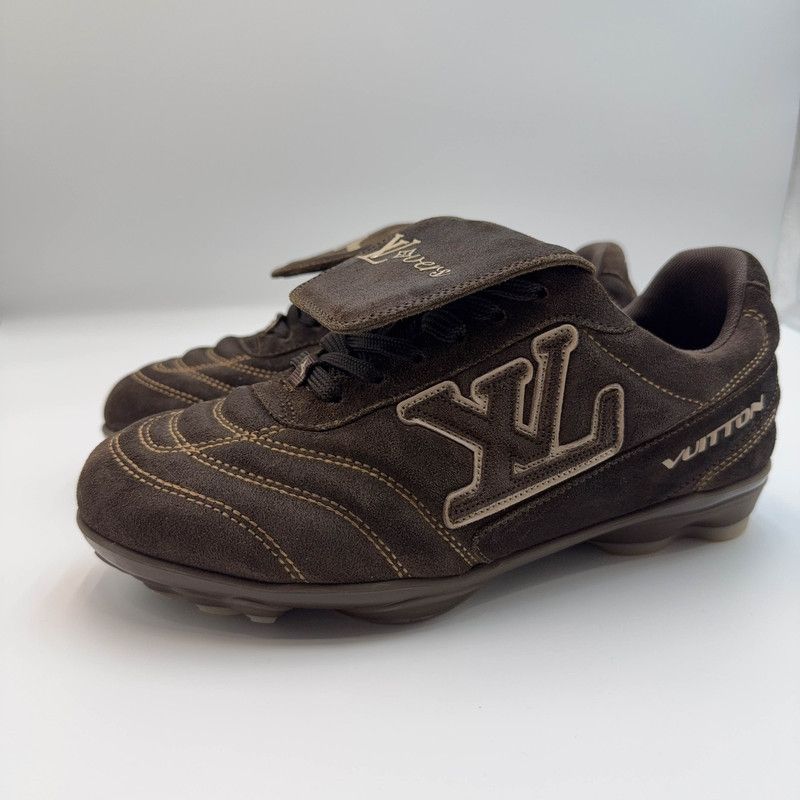 Louis Vuitton Louis Vuitton Footprint Soccer Low-Top Sneakers 0079 Size US 7.5 / EU 40-41 - 1 Thumbnail
