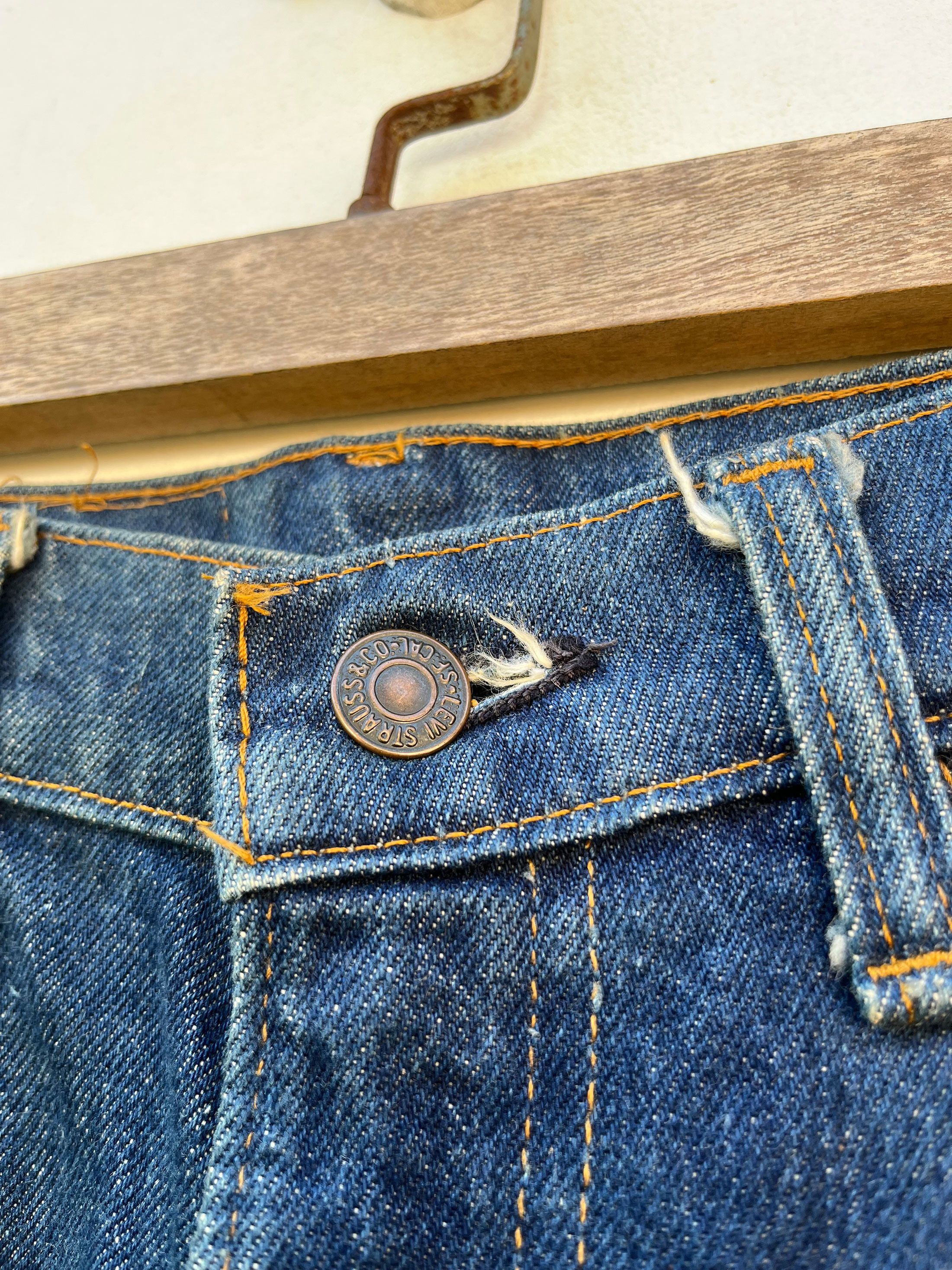 Levi's Vintage Clothing True Vintage Levis 517 Zipper Fly Flared Size US 32 / EU 48 - 3 Thumbnail