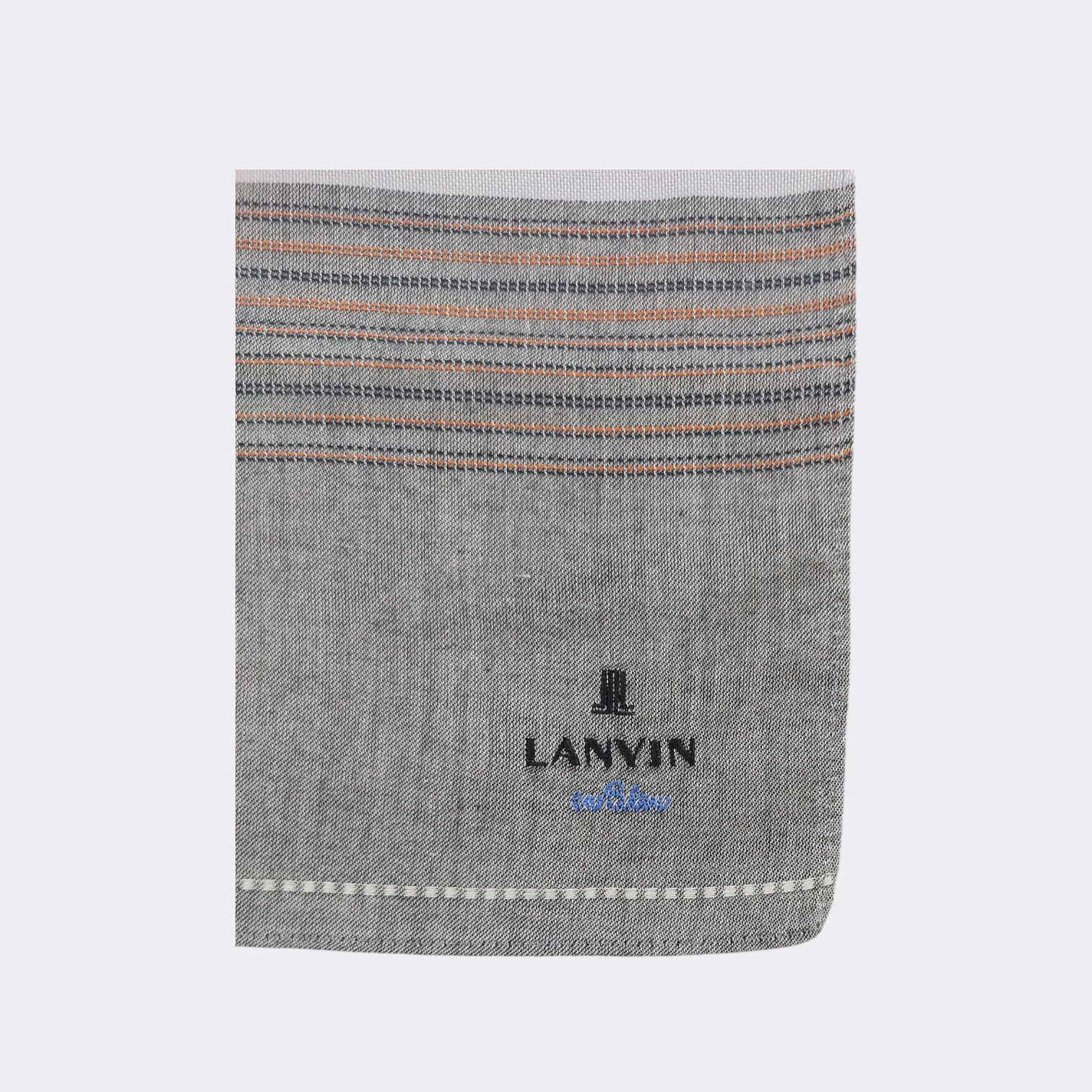 Lanvin × Vintage Vintage Lanvin Handkerchief Neckerchief Bandana H069B Size ONE SIZE - 3 Thumbnail