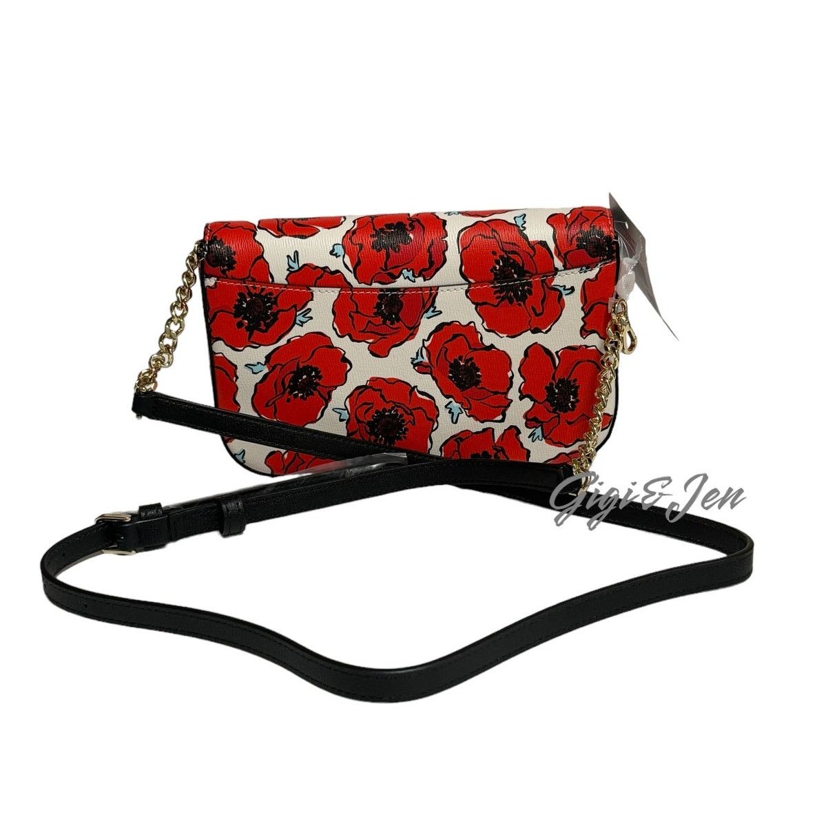 Kate Spade Kate Spade Kristi Chain Flap Floral Crossbody Bag NWOT Size ONE SIZE - 3 Thumbnail