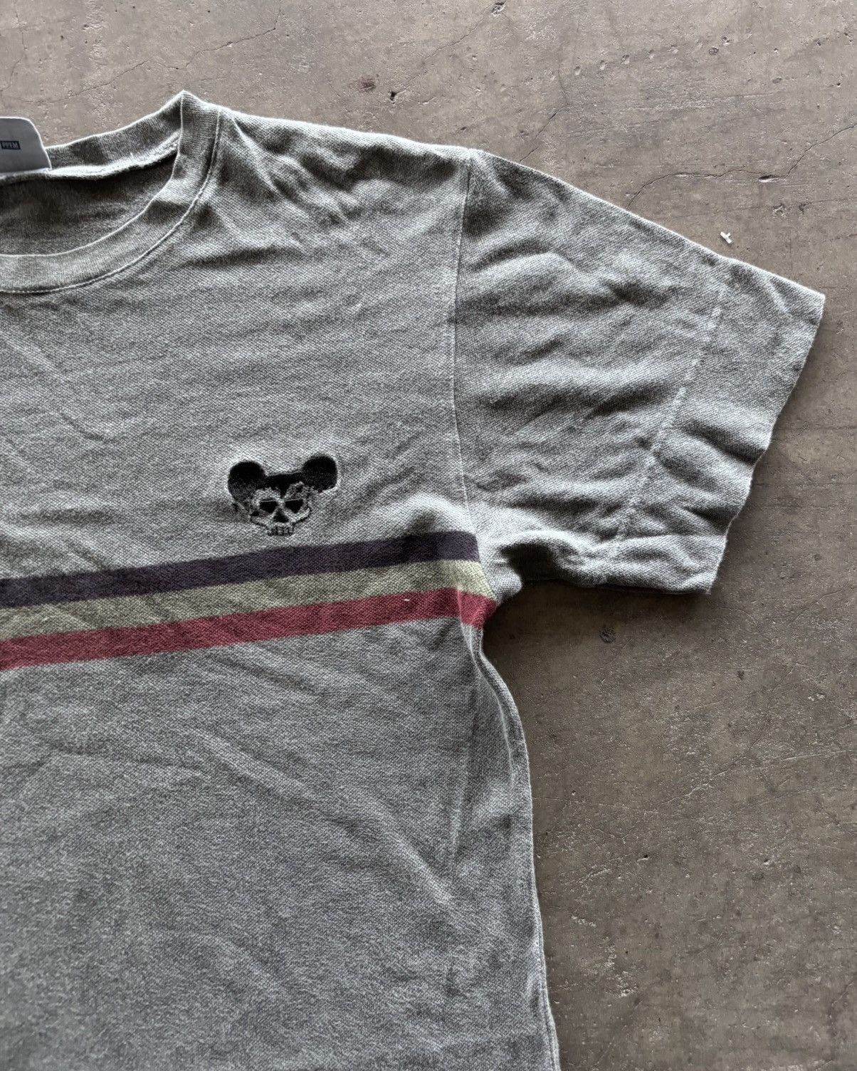 Japanese Brand × PPFM PPFM Stone Washed Grey Polo Shirt Size US L / EU 52-54 / 3 - 2 Thumbnail