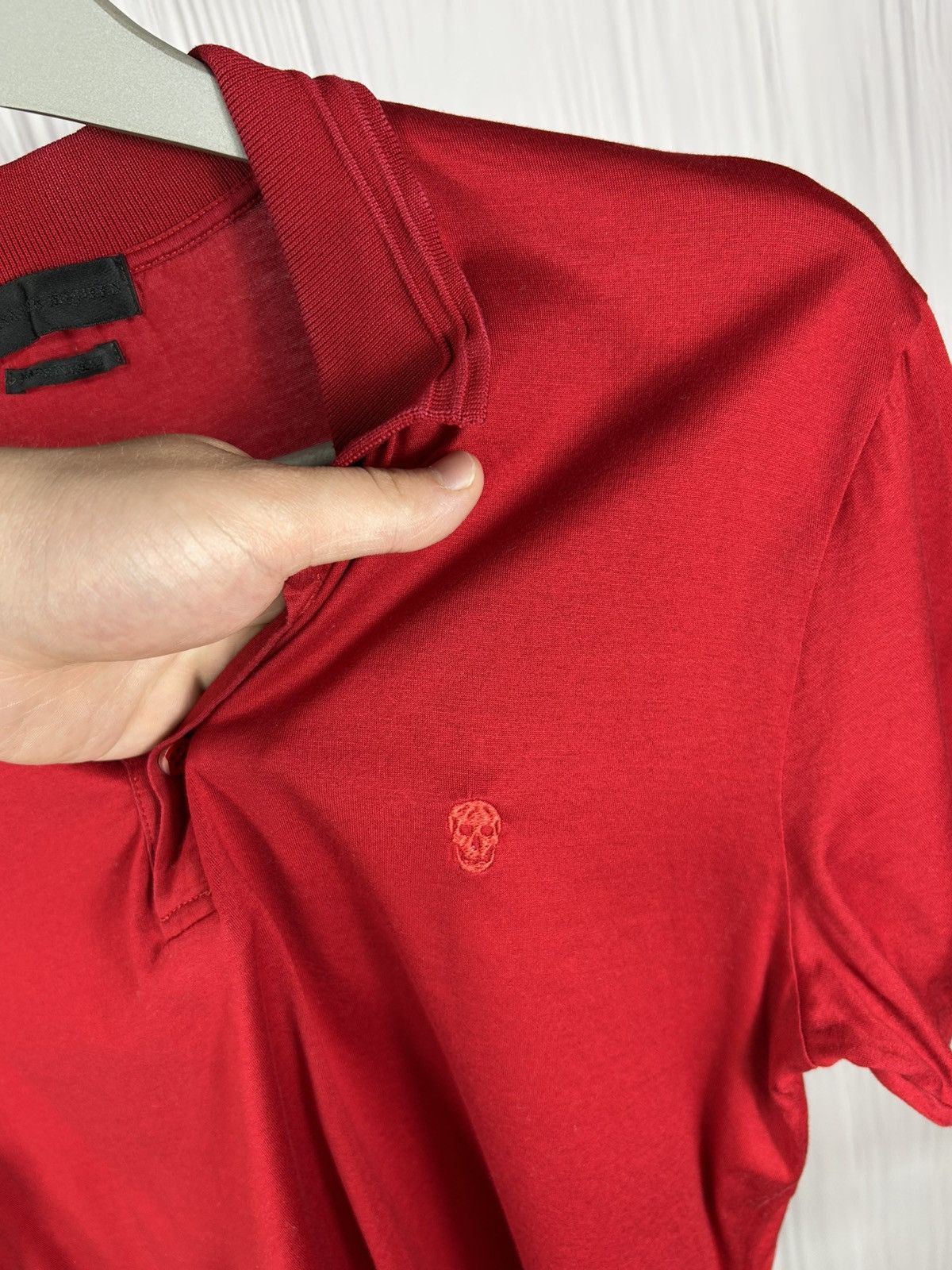 Alexander McQueen × Designer Alexander McQueen Made In Italy Skull Polo Size US M / EU 48-50 / 2 - 6 Thumbnail