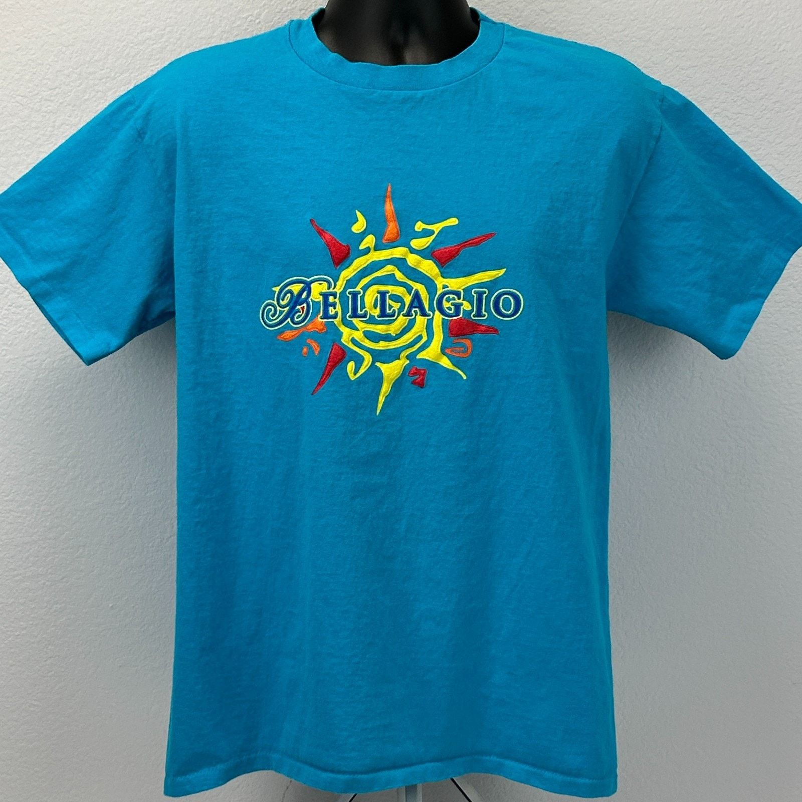 Vintage Vintage 90s Bellagio Casino Las Vegas T Shirt Hotel L Large Size US L / EU 52-54 / 3 - 2 Thumbnail