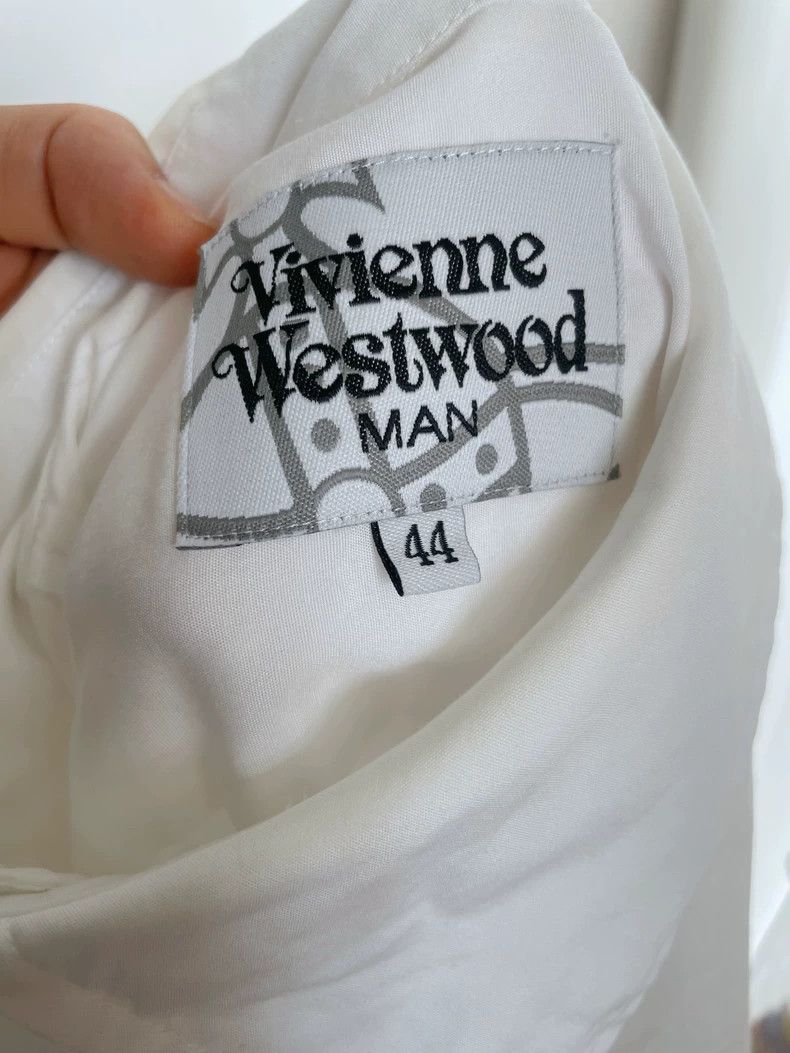 Vivienne Westwood Vivienne Westwood size44 Sloped collar orb shirt asymmetric Size M / US 6-8 / IT 42-44 - 6 Thumbnail