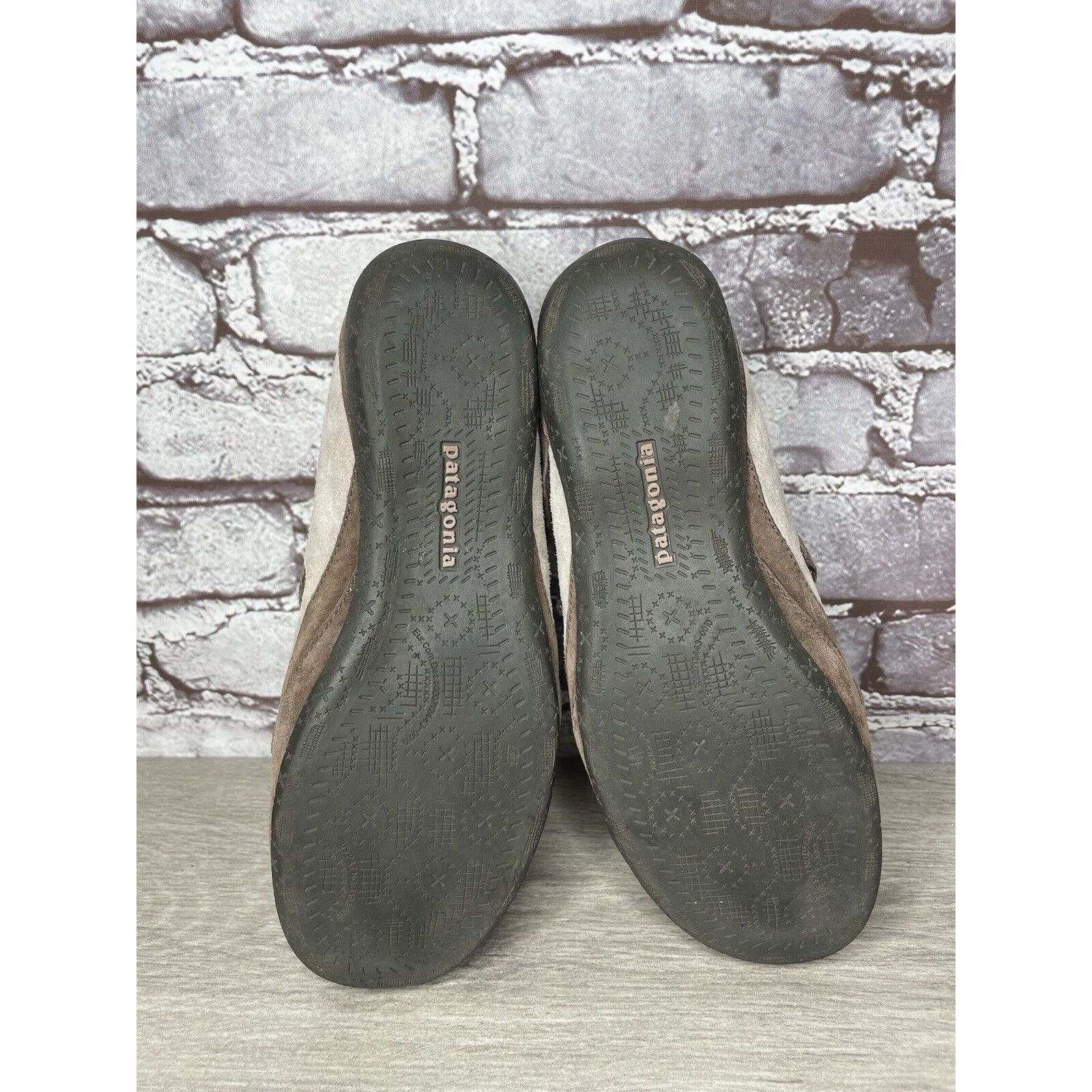 Patagonia Patagonia Beige Suede Brown Maryjane Strap Comfort Shoes Wom Size US 8 / IT 38 - 7 Thumbnail