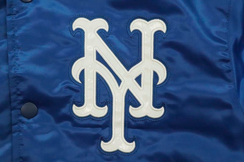 Starter Japan Exclusive New York Mets Starter Jacket Navy Blue Large Size US L / EU 52-54 / 3 - 3 Thumbnail