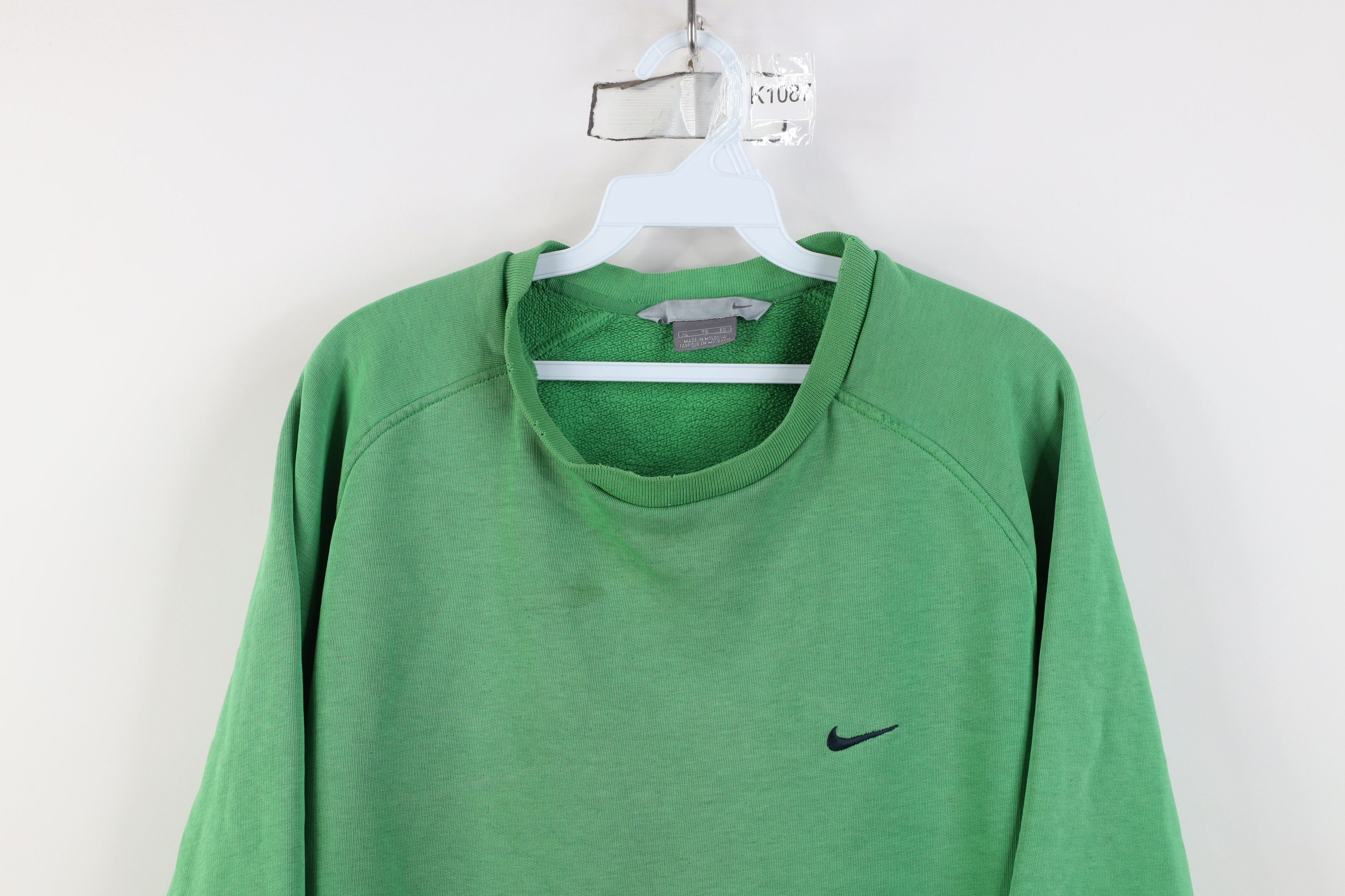 Nike Vintage Y2K Nike Scott Mini Swoosh Crewneck Sweatshirt Size US XL / EU 56 / 4 - 2 Thumbnail