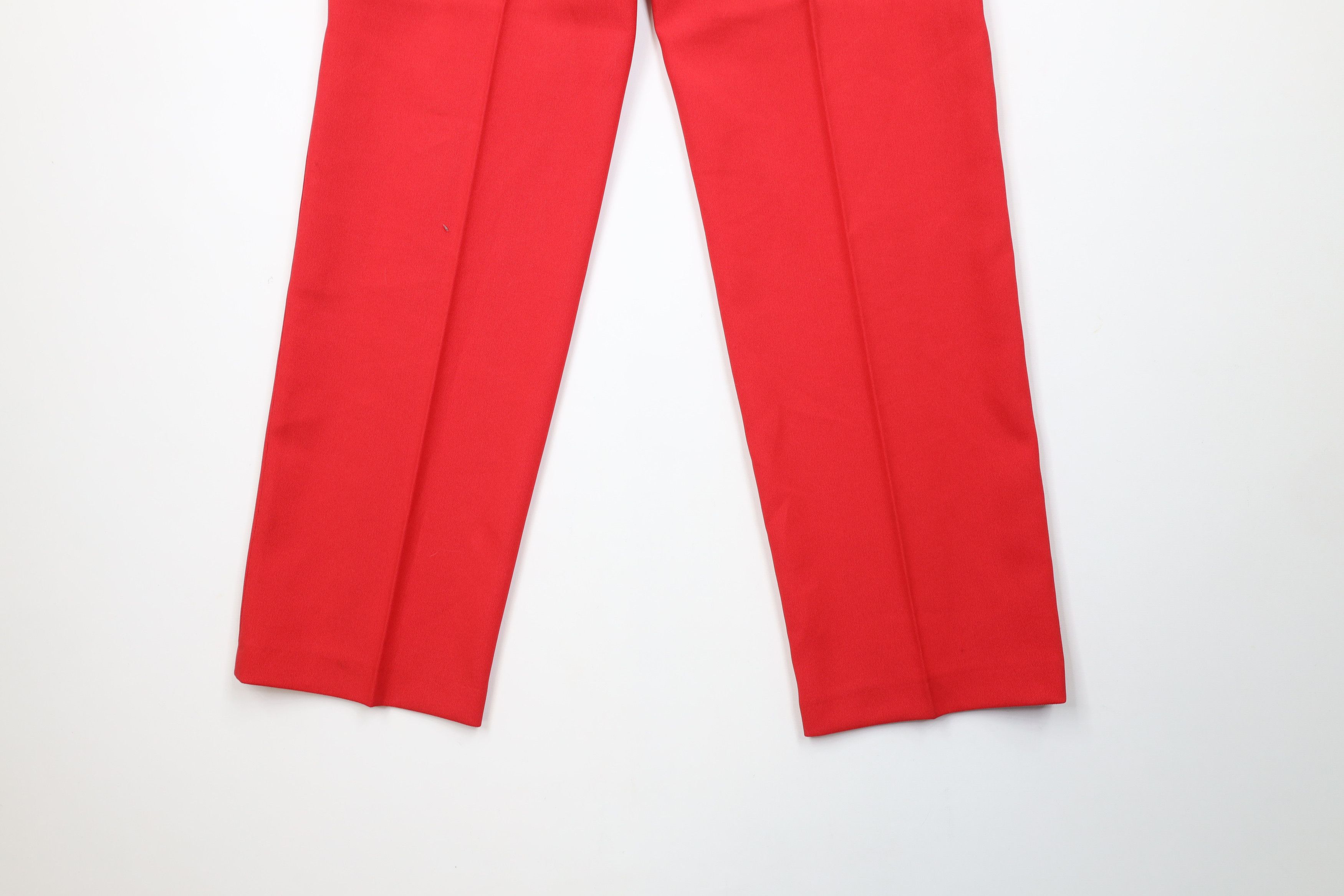 Vintage Vintage 70s Streetwear Knit High Waist Chino Pants USA Size 34" / US 12 / IT 48 - 14 Thumbnail
