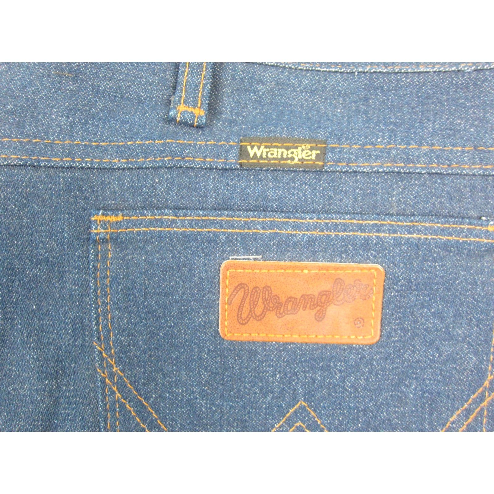 Wrangler Vintage Wrangler Jeans Mens 44 32 Blue Cowboy Bootcut Made in USA Wrangler Cowboy Cut 945DEN 70s Size US 44 / EU 60 - 2 Thumbnail