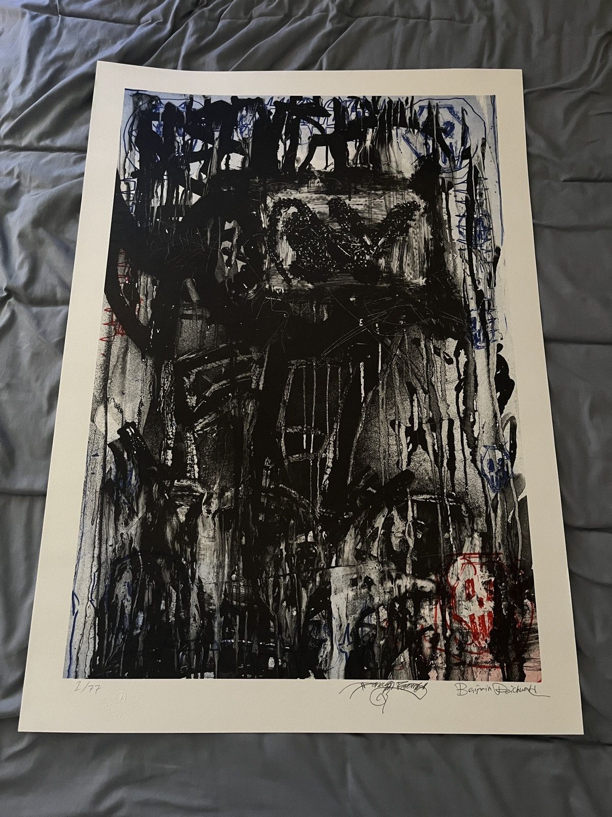 Drain Gang Benjamin Reichwald x Jonas Rönnberg “Katti i fönster” print Size ONE SIZE - 1 Thumbnail