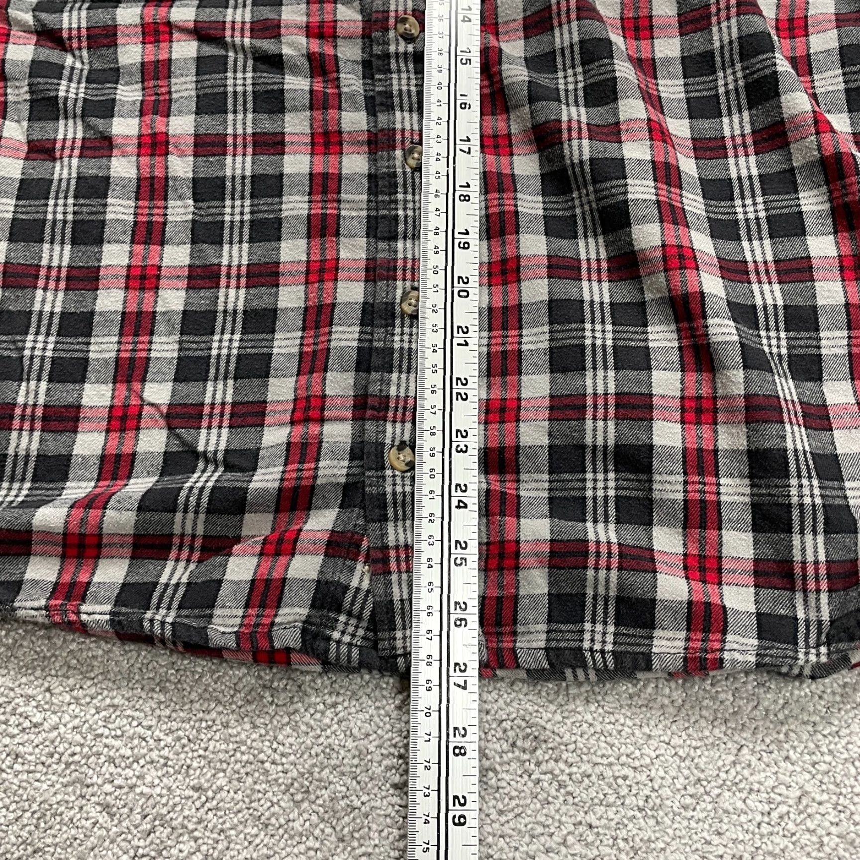 Urban Outfitters Lincoln Outfitters Button-Up Shirt Mens Medium Multicolor Plaid Cotton Flannel Long Sleeve Casual Classic Western Pattern 90s? Size US M / EU 48-50 / 2 - 6 Thumbnail