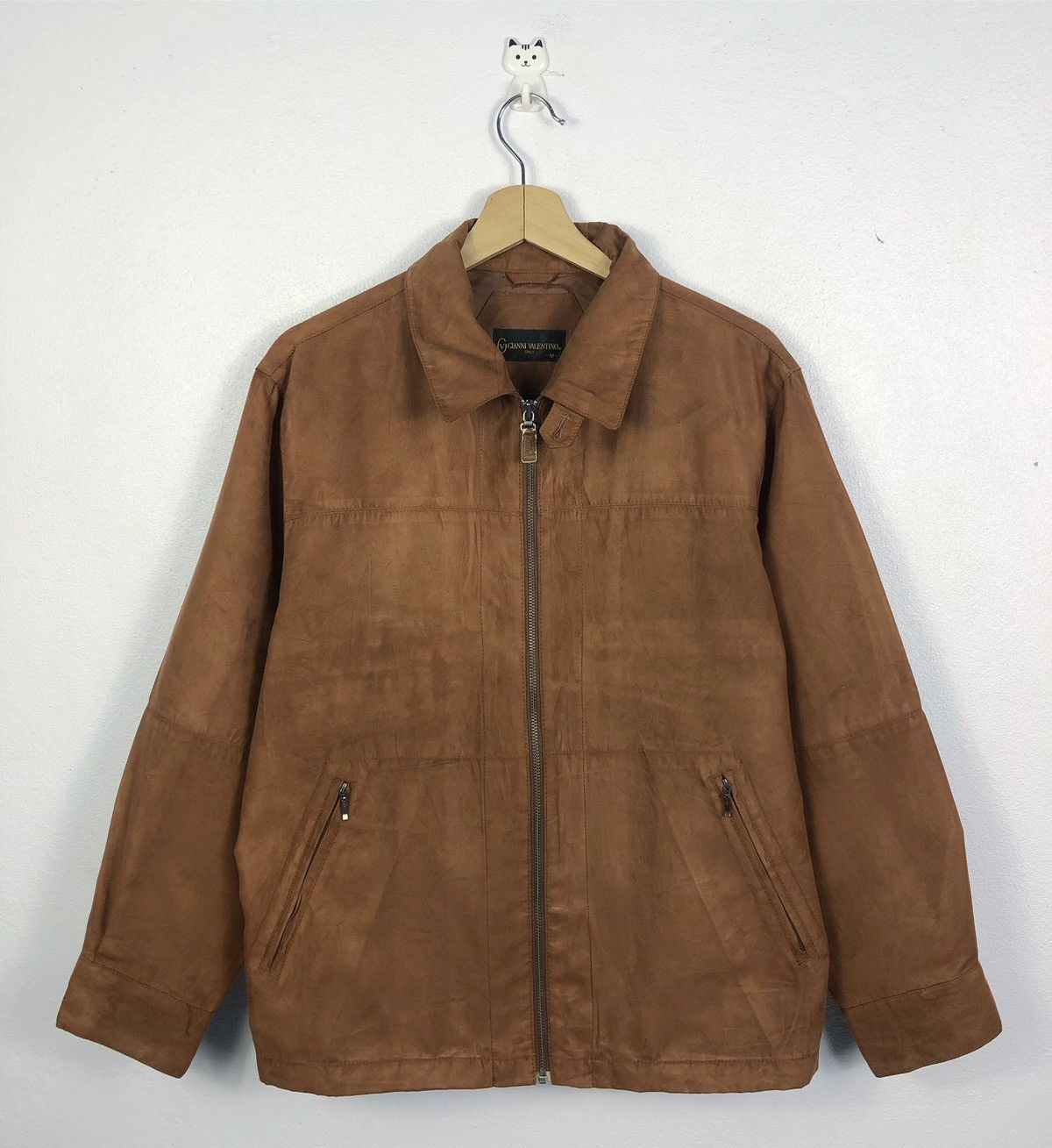 Gianni Valentino Rare Vintage Gianni Valentino Italy Zipper Jacket Size US M / EU 48-50 / 2 - 1 Thumbnail