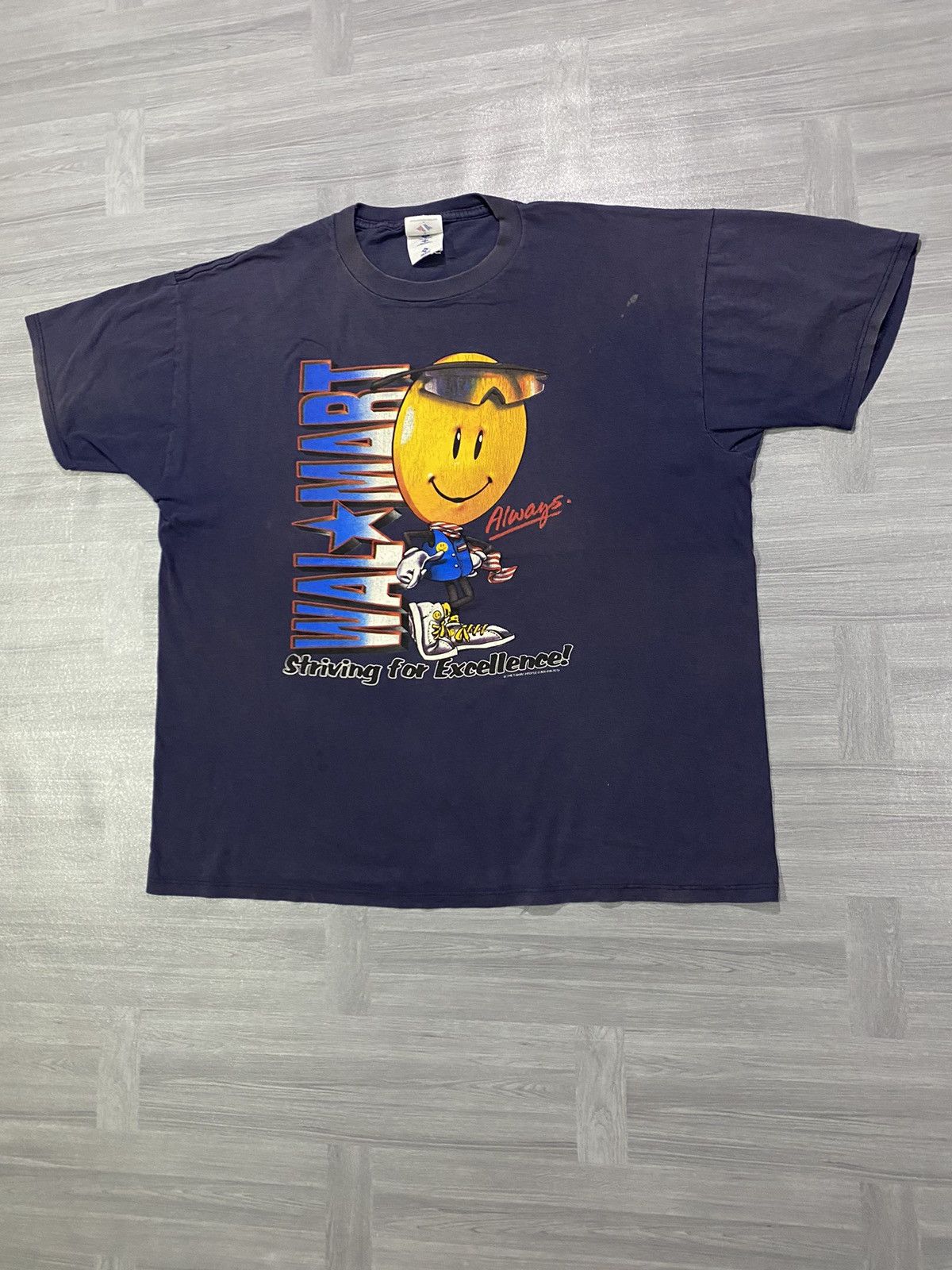 Other Vintage Y2K Walmart Graphic Tee Size US XL / EU 56 / 4 - 2 Thumbnail