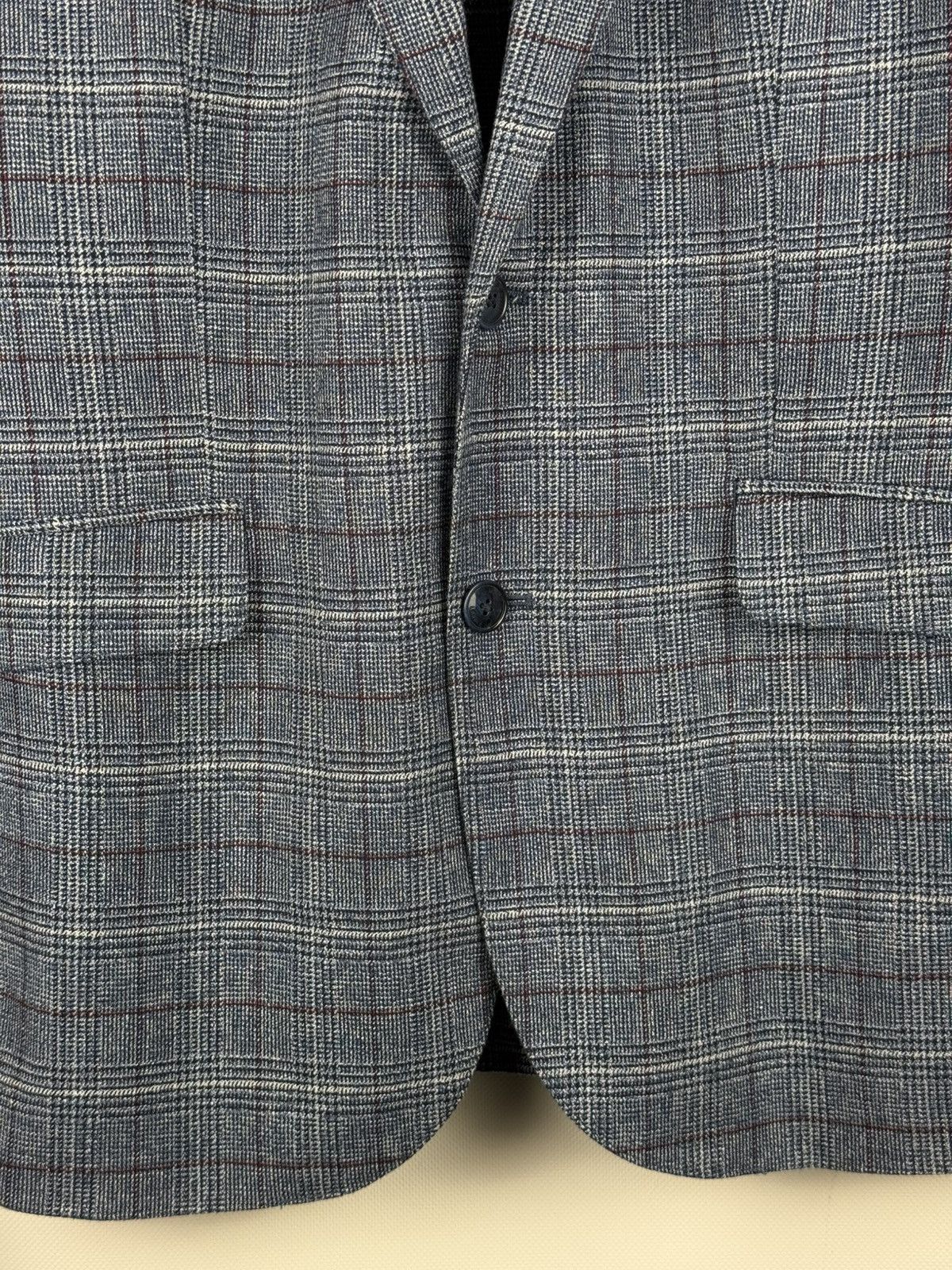 Hackett Hackett Cotton Linen Strch Pow CC Half Lined Blazer Jacket Size 40R - 9 Thumbnail