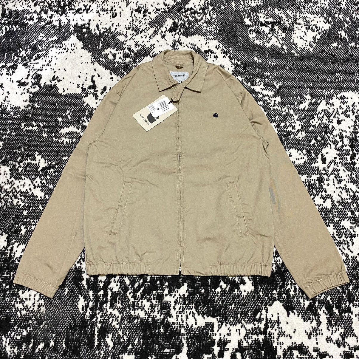 CARHARTT WIP MADISON JACKET LEATHER / NAVY / NAVY RINSED