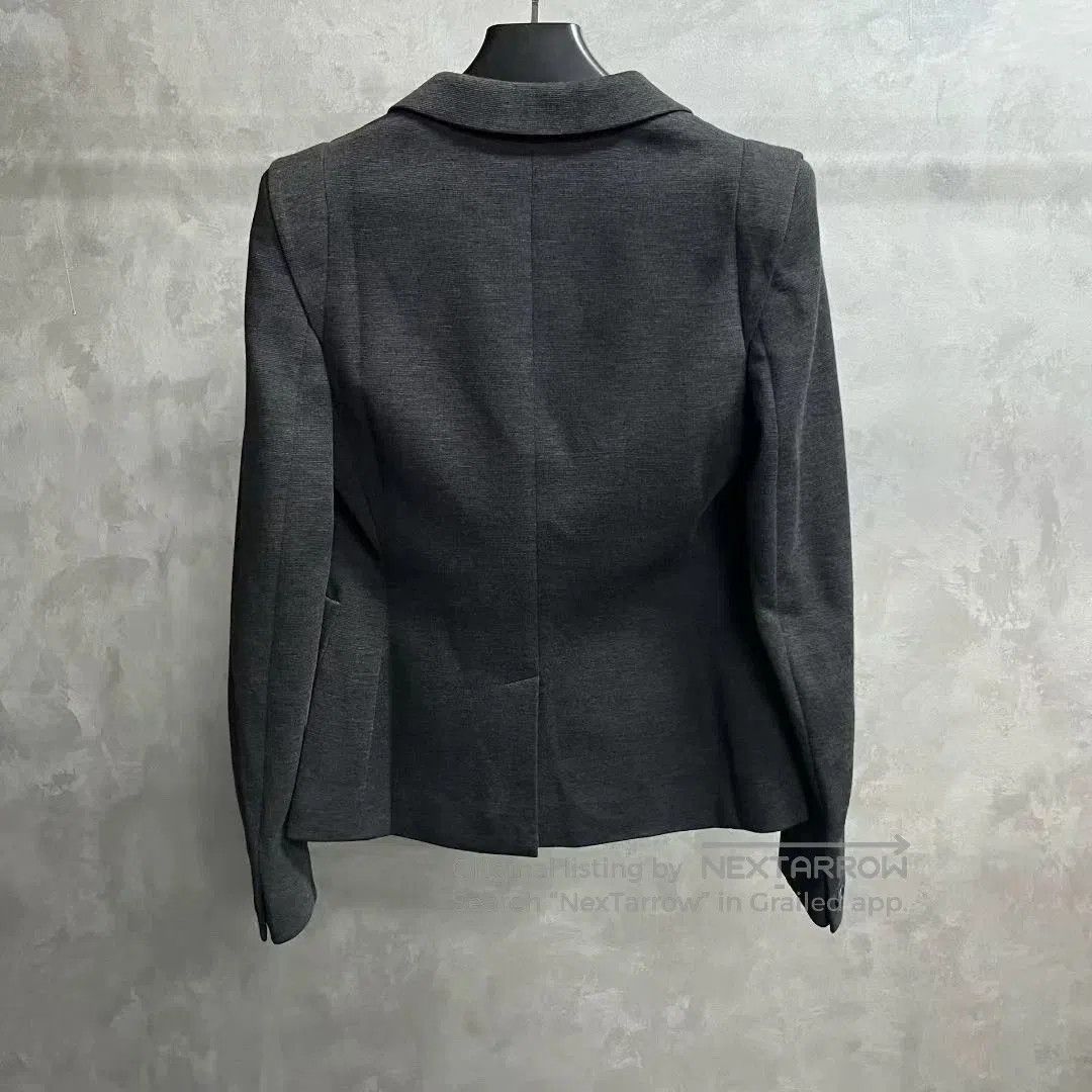 Prada prada dark gray tailored blazer jacket. Size US M / EU 48-50 / 2 - 5 Thumbnail