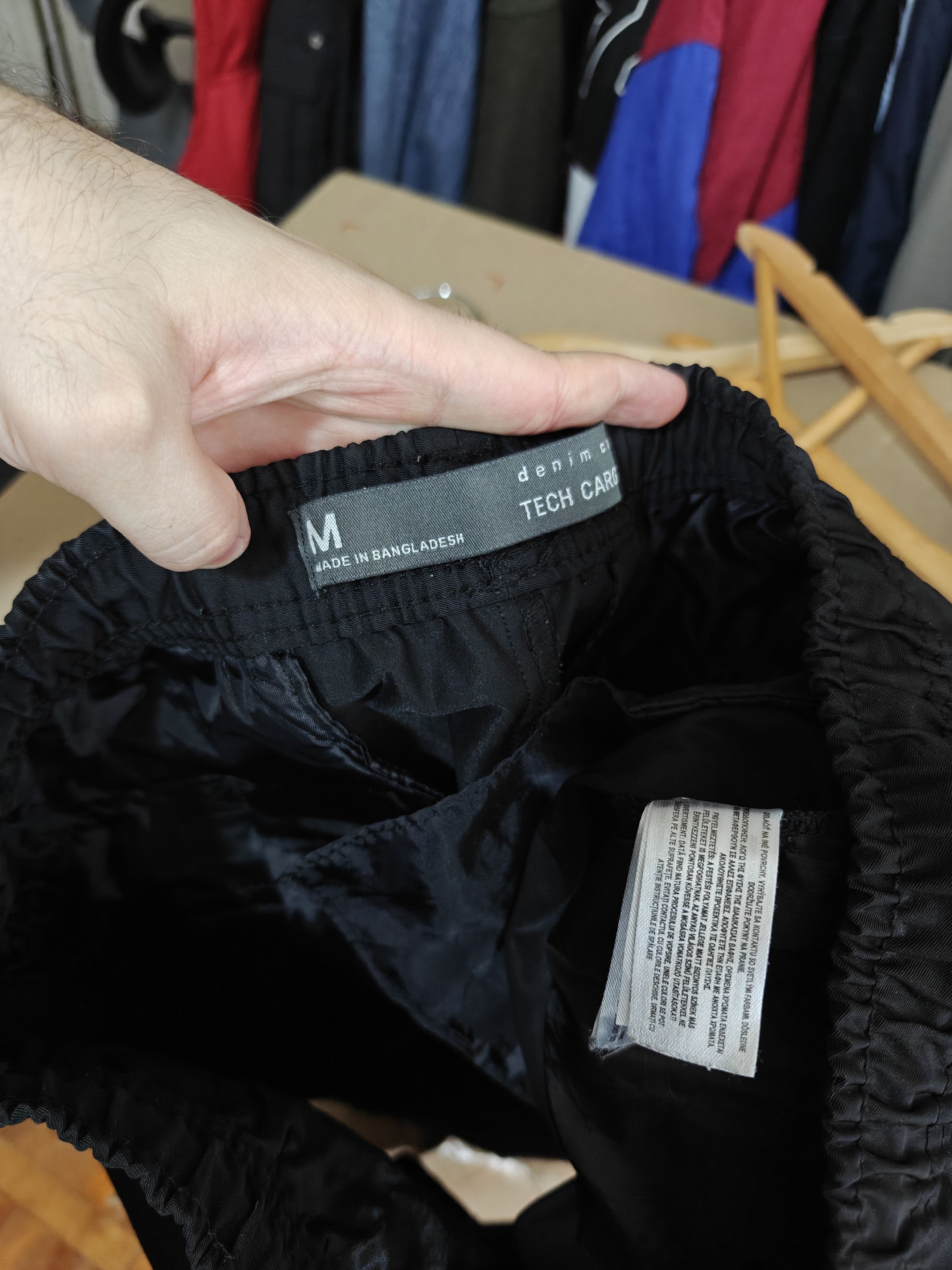 MIL-TEC Tech Cargo Shorts Multipocket Black size M Size US 32 / EU 48 - 7 Thumbnail