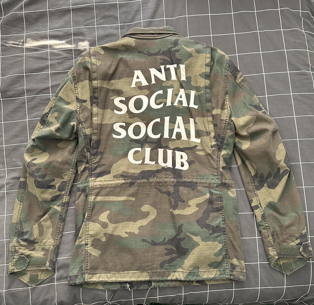 Alpha Industries × Anti Social Social Club | Grailed
