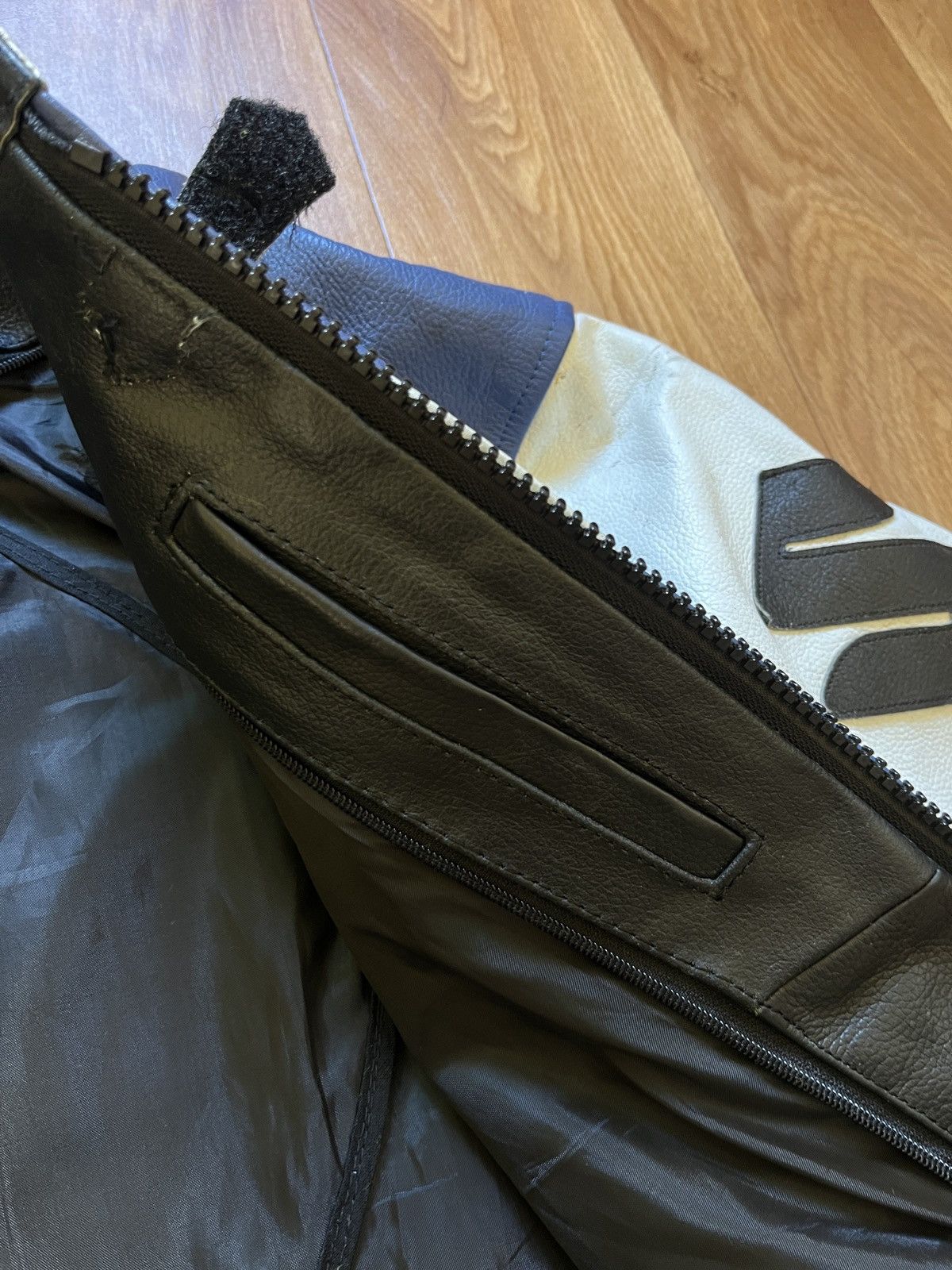 Other Suzuki vintage leather biker jacket Size US L / EU 52-54 / 3 - 8 Thumbnail