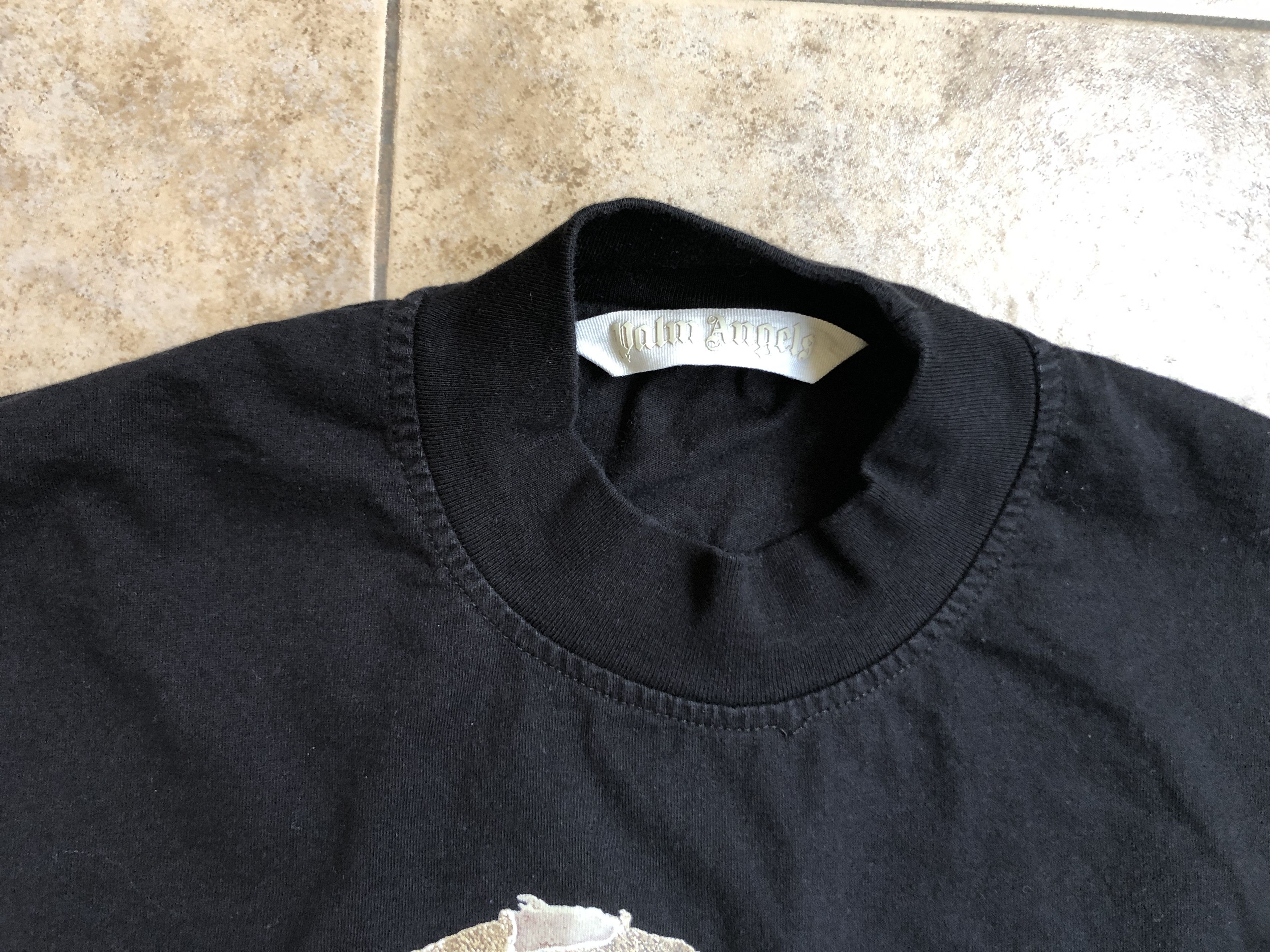 Palm Angels Palm Angels Broken Bear T-Shirt Size L Size US L / EU 52-54 / 3 - 5 Thumbnail
