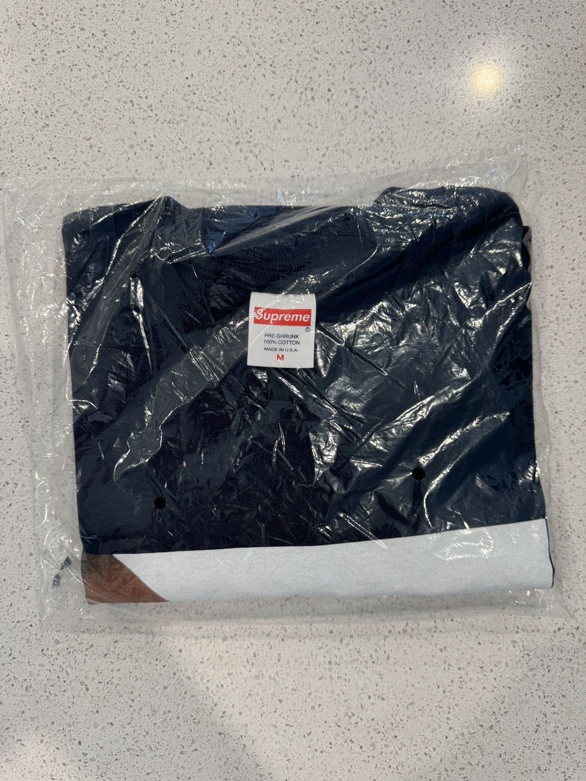 Supreme Supreme Water Gun Tee Navy Size US M / EU 48-50 / 2 - 2 Thumbnail