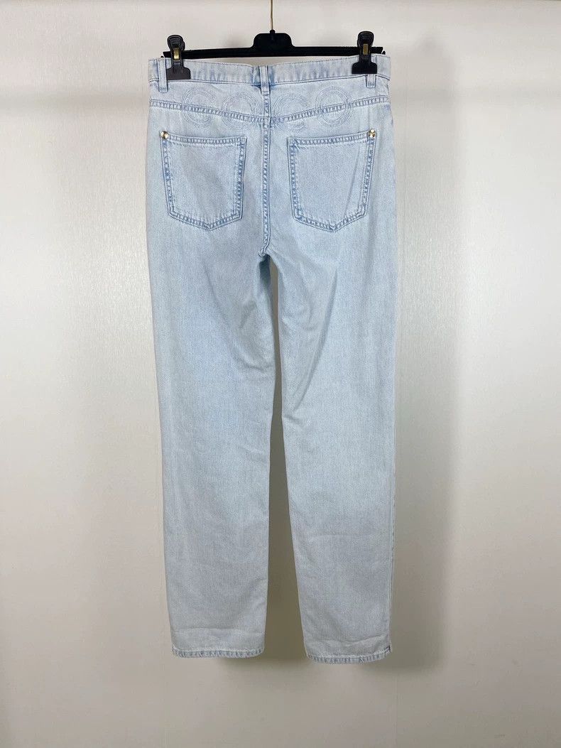 Chanel Light Blue Chanel Denim Pants -2505 Size US 38 / EU 54 - 5 Thumbnail