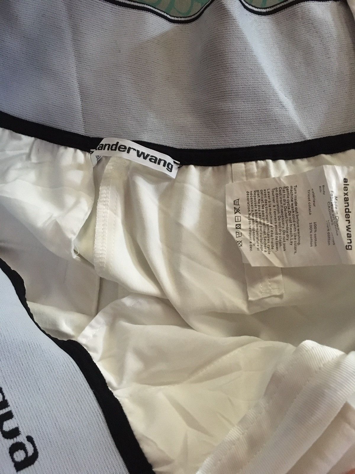 Alexander Wang ALEXANDERWANG SAFARI LOGO SHORT Size 26" / US 2 / IT 38 - 6 Thumbnail