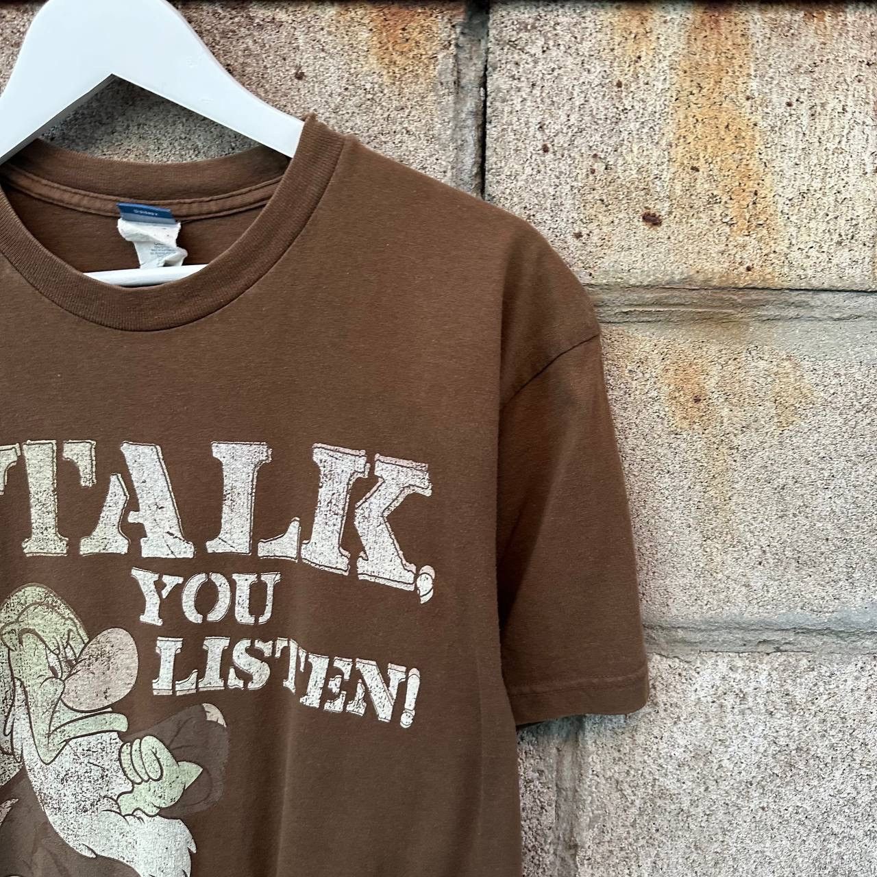 Disney VTG Disney The Grumphy T-shirts Big Logo Joke Humor Y2K 00s Size US L / EU 52-54 / 3 - 4 Thumbnail