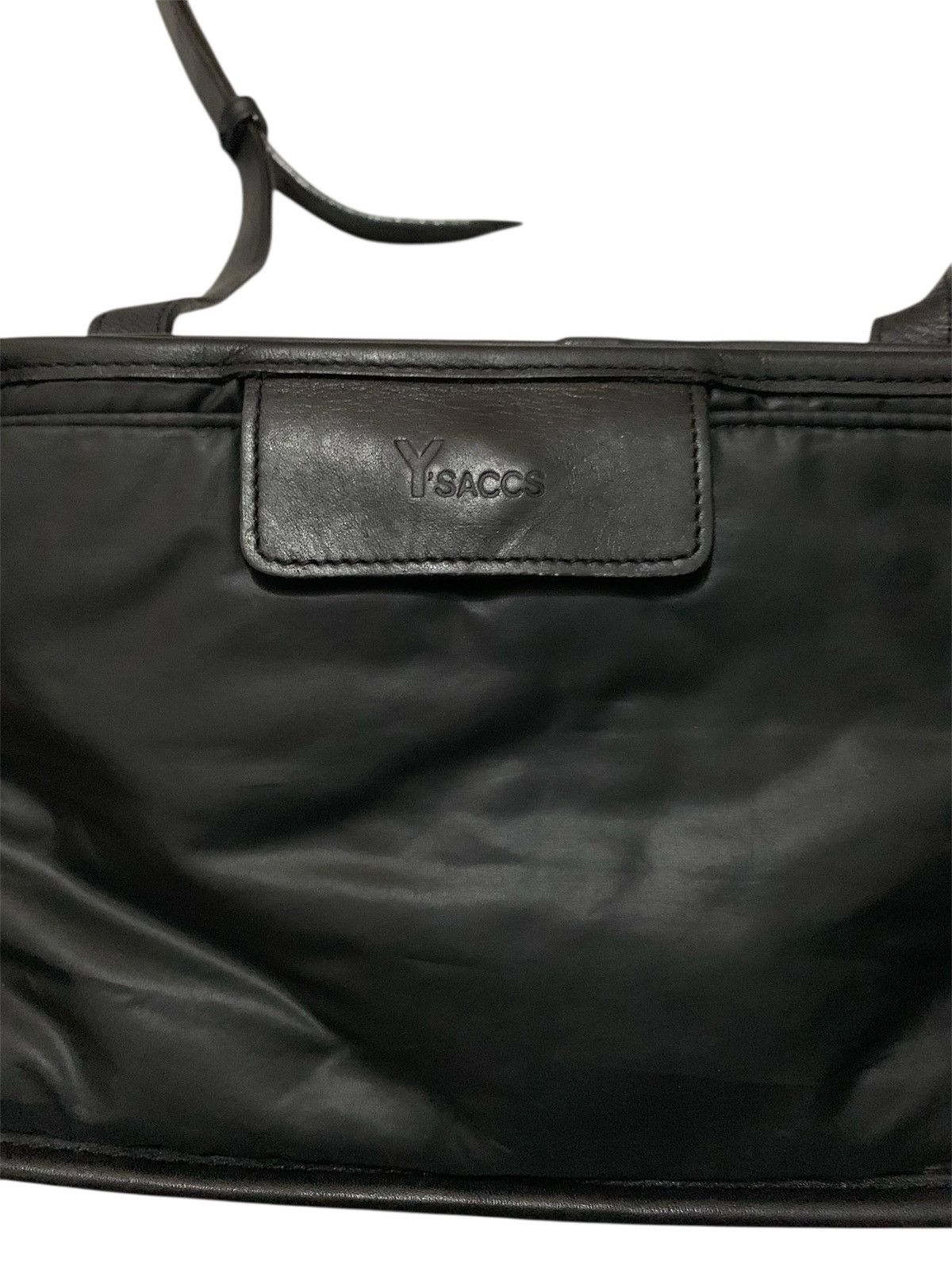 Japanese Brand *Bundles* Yohji Yamamoto Y’Saccs Tote Bag & Sling Bag Size ONE SIZE - 3 Thumbnail