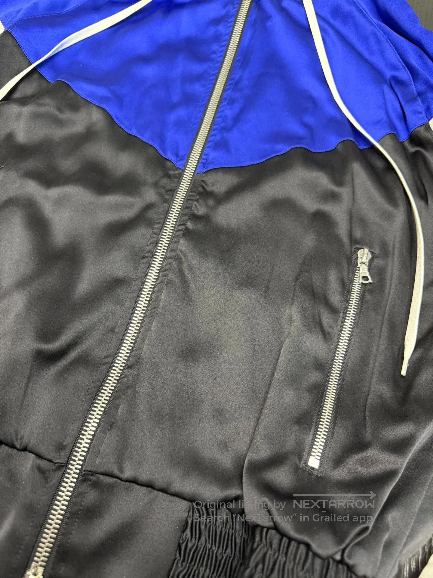 Amiri AMIRI Silk Zip Hoodie Jacket. Size US L / EU 52-54 / 3 - 6 Thumbnail