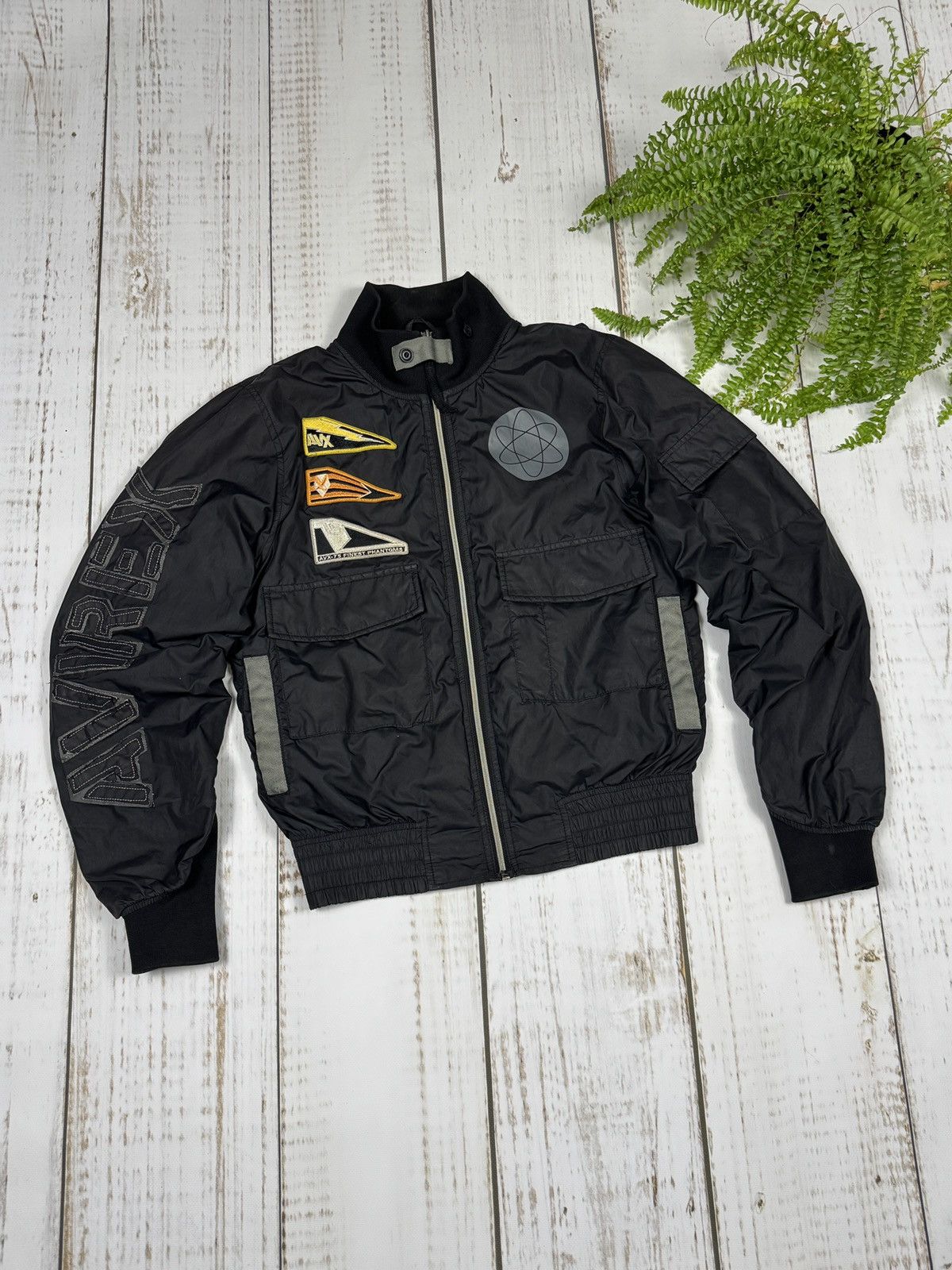 Avirex Avirex Bomber Jacket Vintage Y2K Military Size US M / EU 48-50 / 2 - 2 Thumbnail