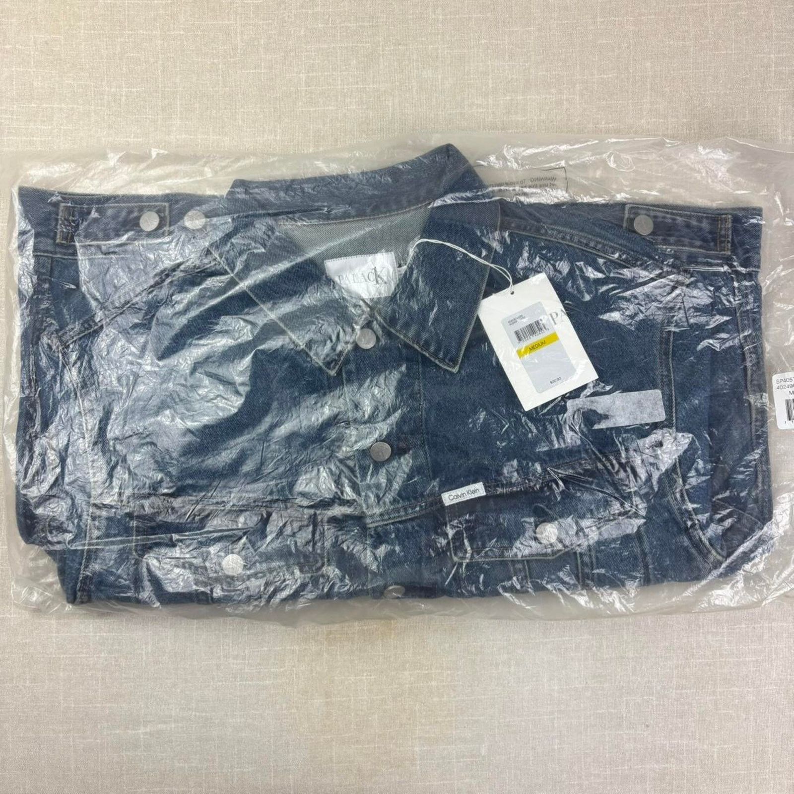 Palace Palace x CK1 Relaxed Trucker Denim Jacket “Indigo” Size US M / EU 48-50 / 2 - 3 Thumbnail