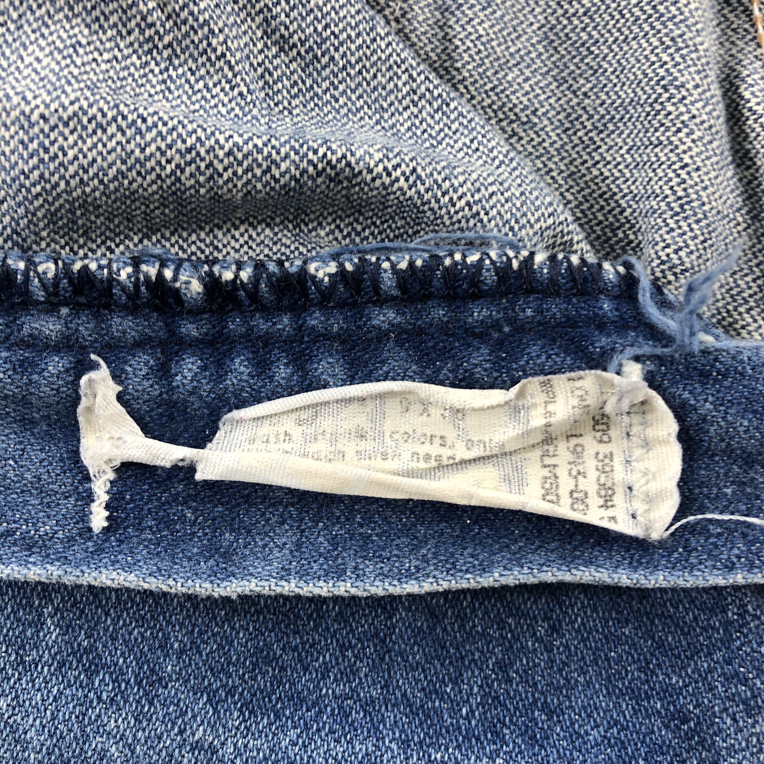 Vintage Vintage Blue Wash Wrangler Jeans-J2401 Size US 28 / EU 44 - 9 Thumbnail