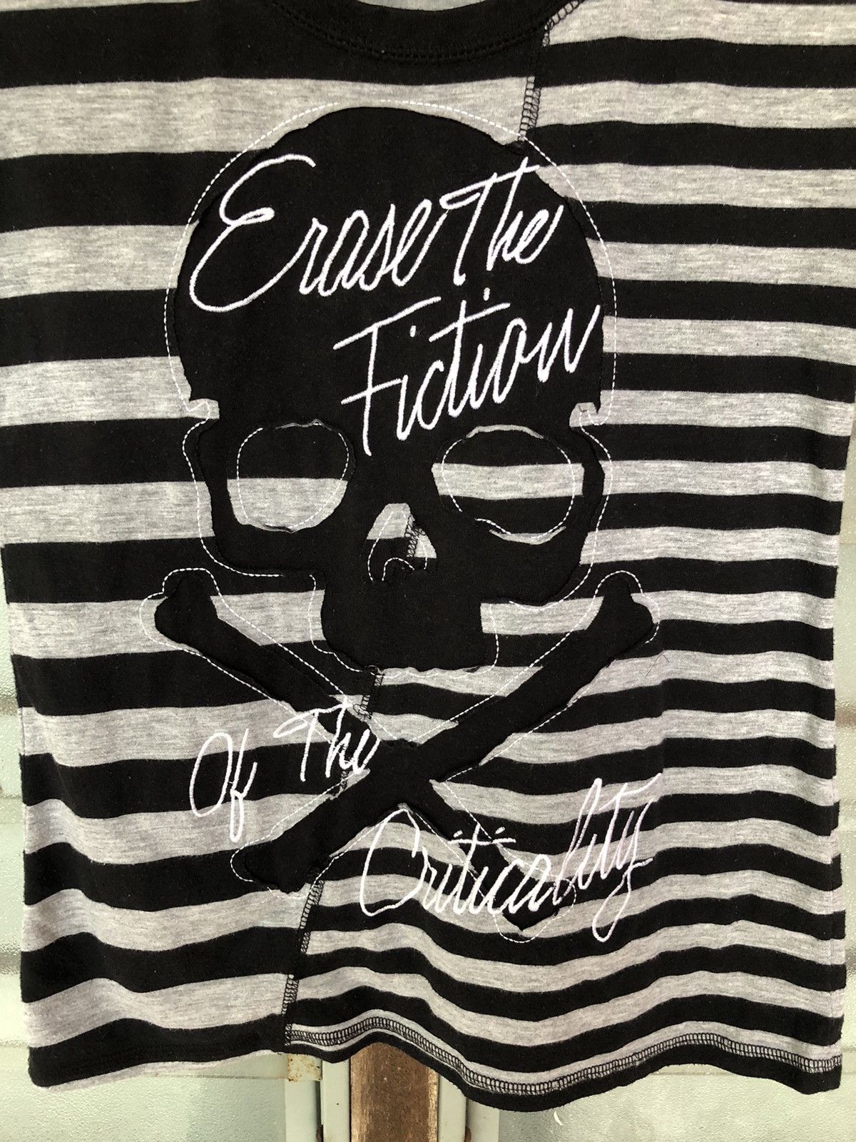 Japanese Brand Vintage Ghost of Harlem Skull Photo Shirt Tee Size S / US 4 / IT 40 - 2 Thumbnail