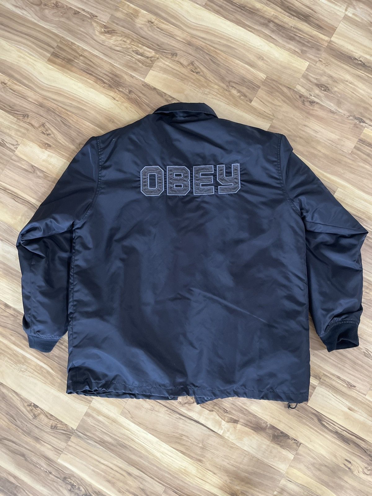 image of Obey Jacket in Black, Men's (Size XL)